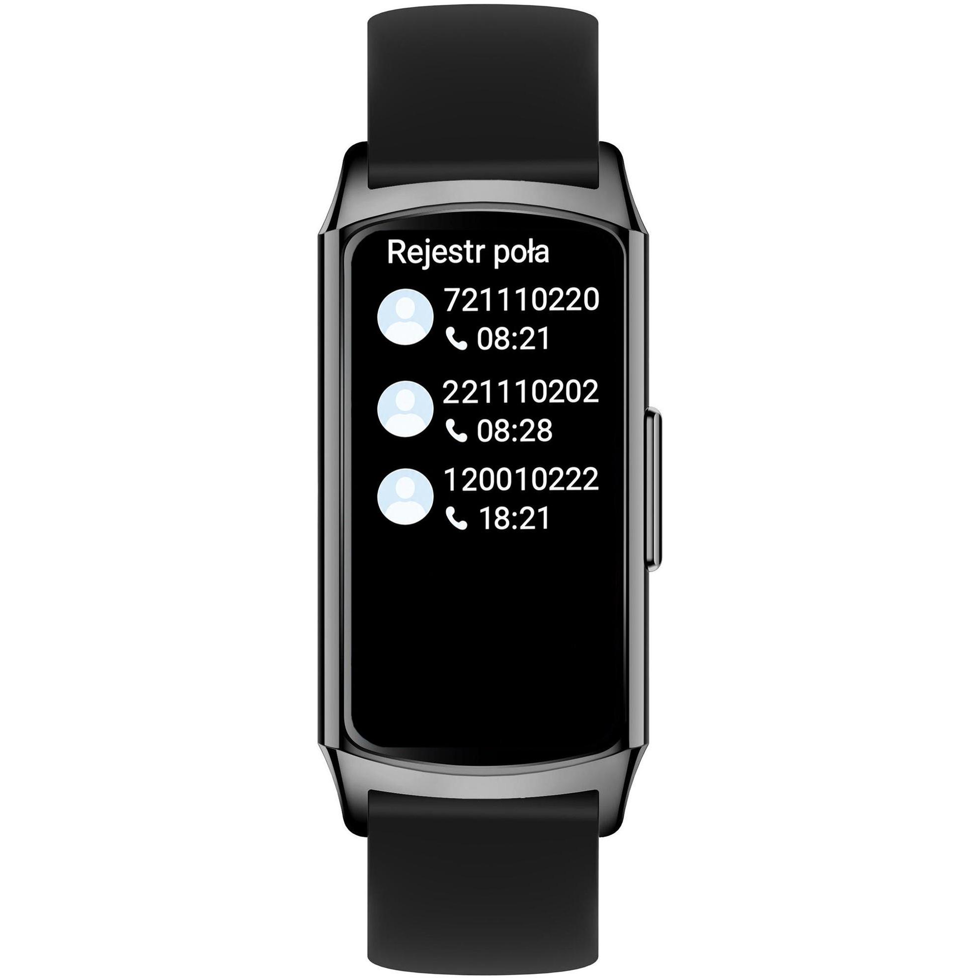 zegarek Hagen HB3514534 HB35 Czarny Smartwatch - miniatura 11