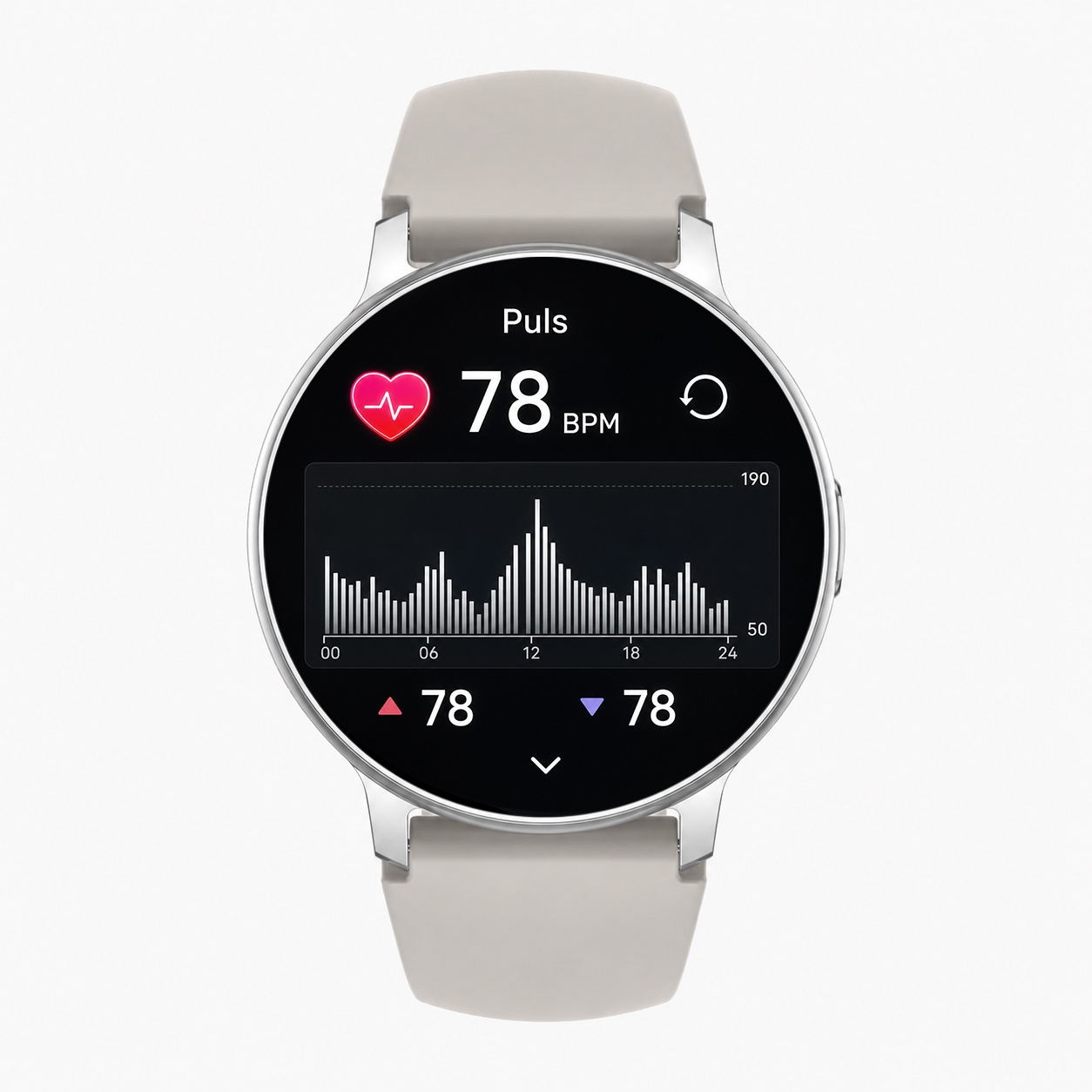 zegarek Hagen HB37111531 srebrny Smartwatch - miniatura 7