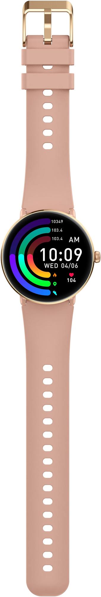 zegarek Hagen HB39110539 kwarcowy damski Smartwatch HB39 Różowe Złoto na Pasku