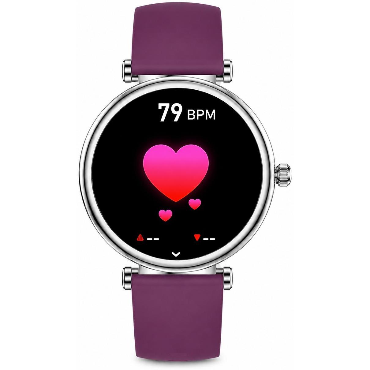 zegarek Hagen HB4021153211211-SET srebrny Smartwatch