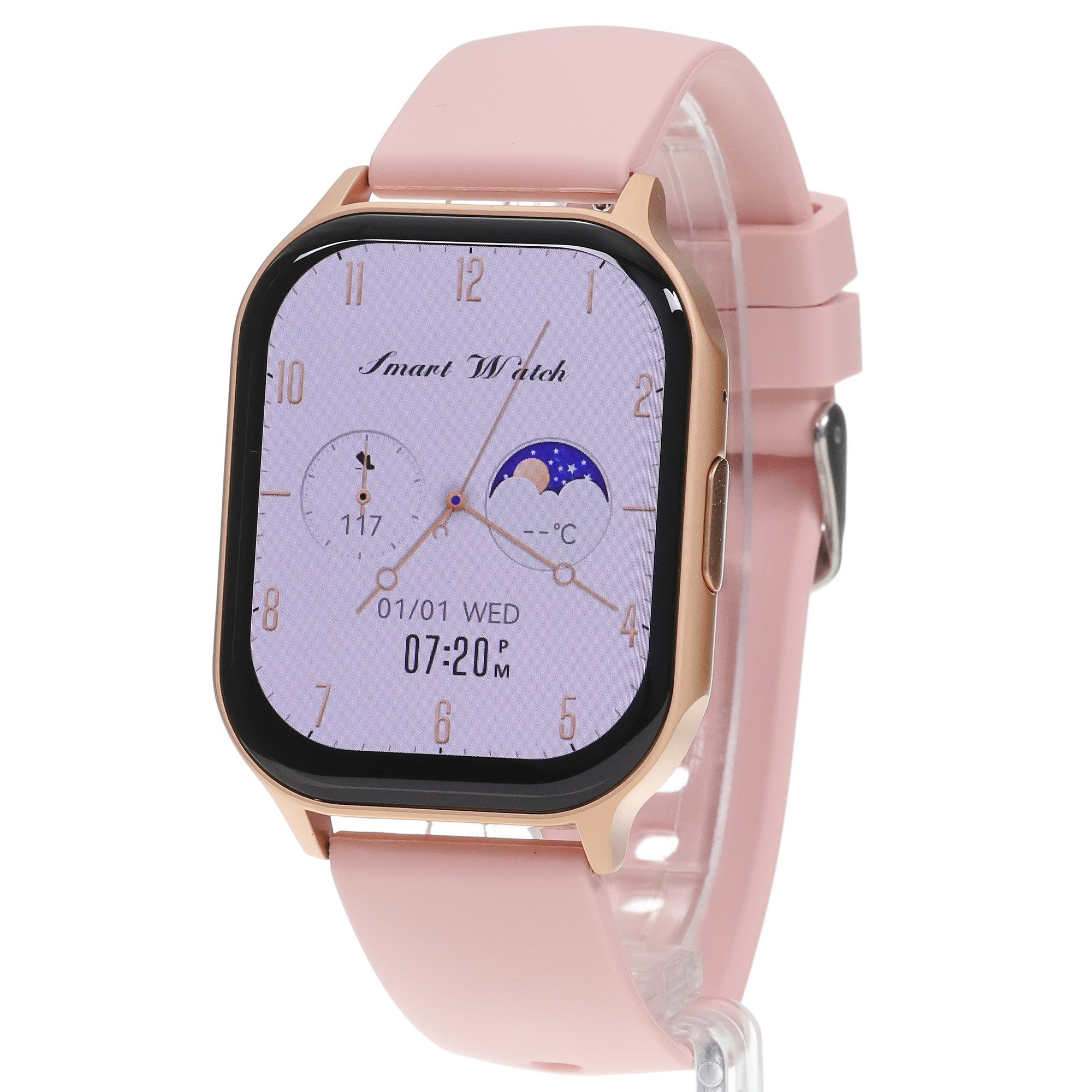 zegarek Hagen HC85110539 różowe złoto Smartwatch - miniatura 2