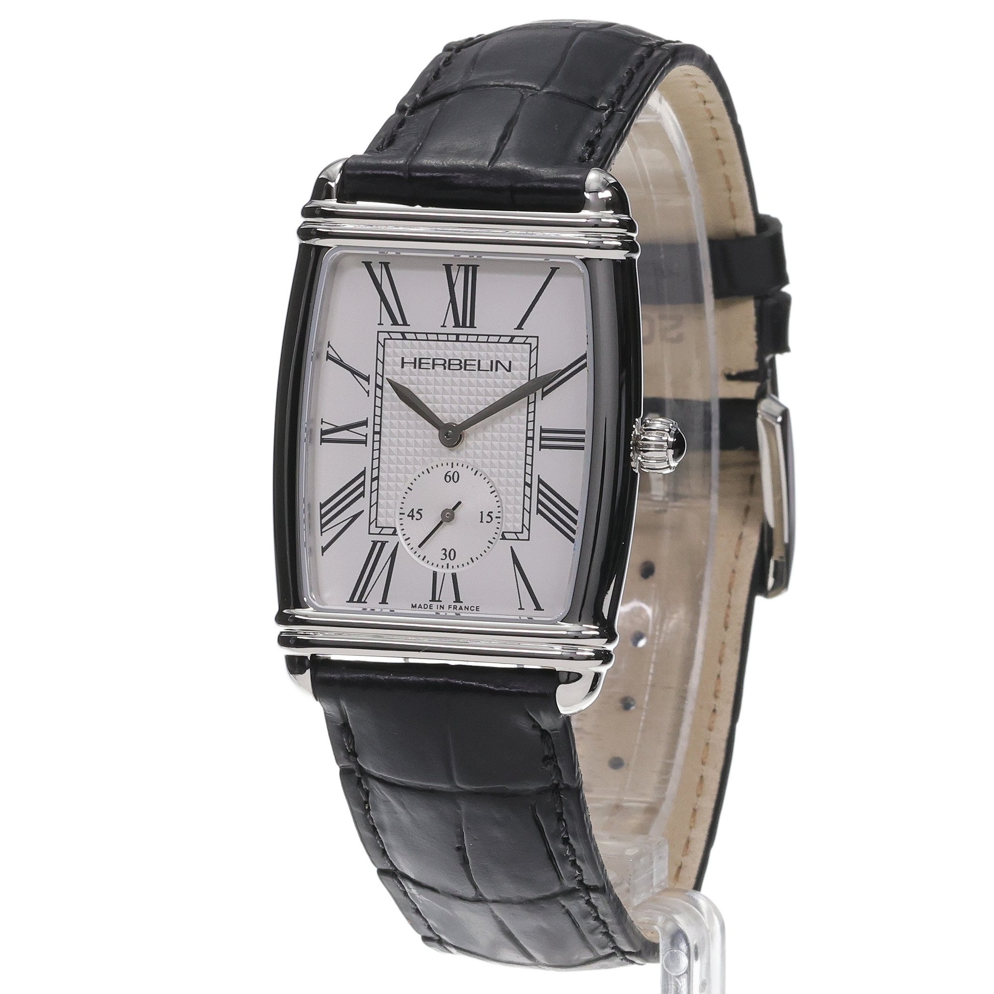 zegarek Herbelin 10638AP08 srebrny Art Deco