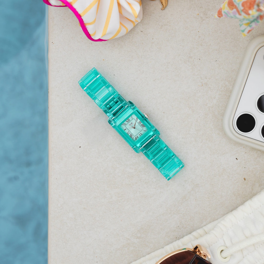 zegarek ICE Watch ICE025715 kwarcowy damski ICE-Power Ice Power PW6 - Turquoise 23mm