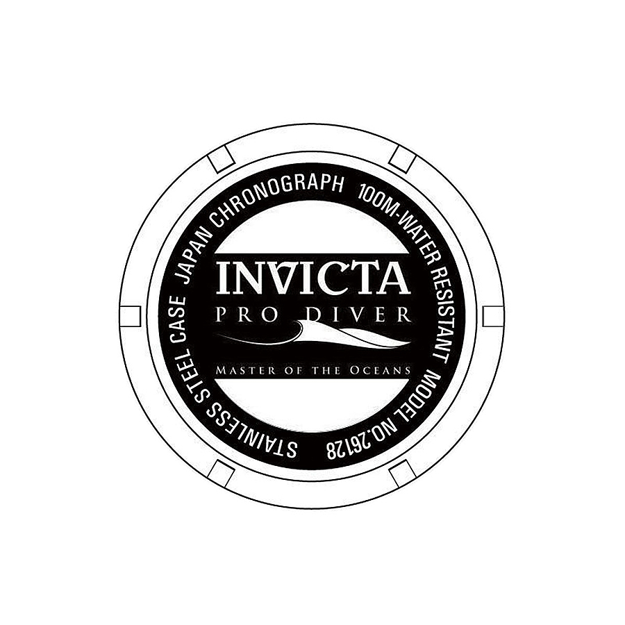 zegarek Invicta 26128 czarny Pro Diver - miniatura 5