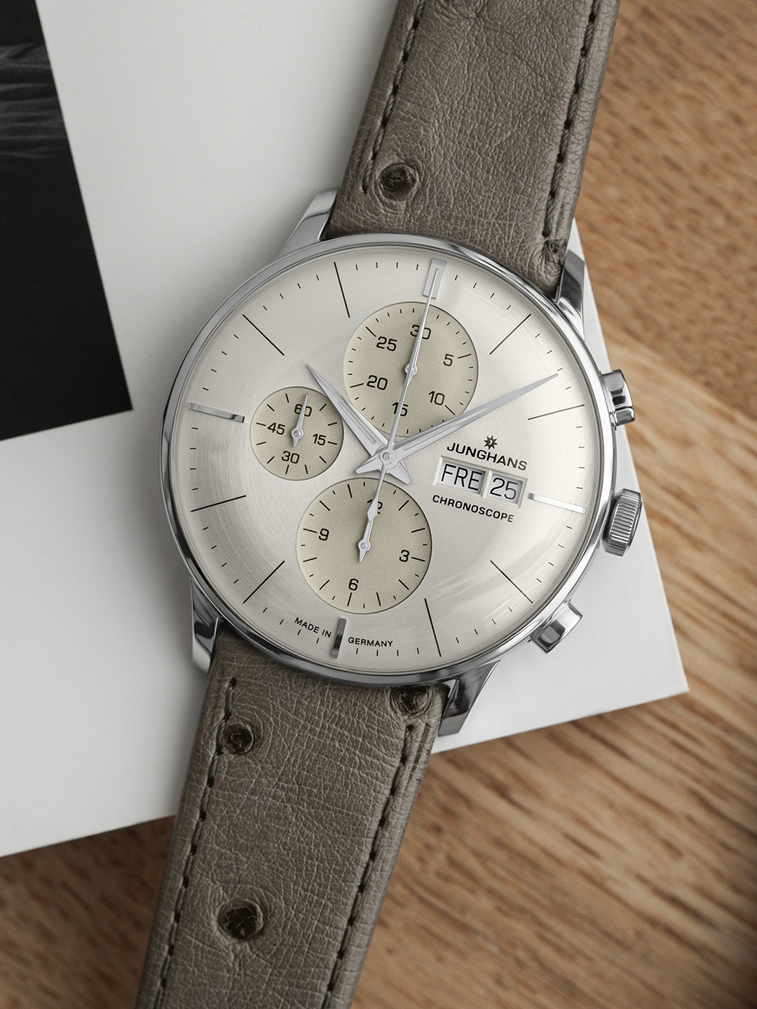 zegarek Junghans 27-422302 automatyczny męski Meister Meister Chronoscope