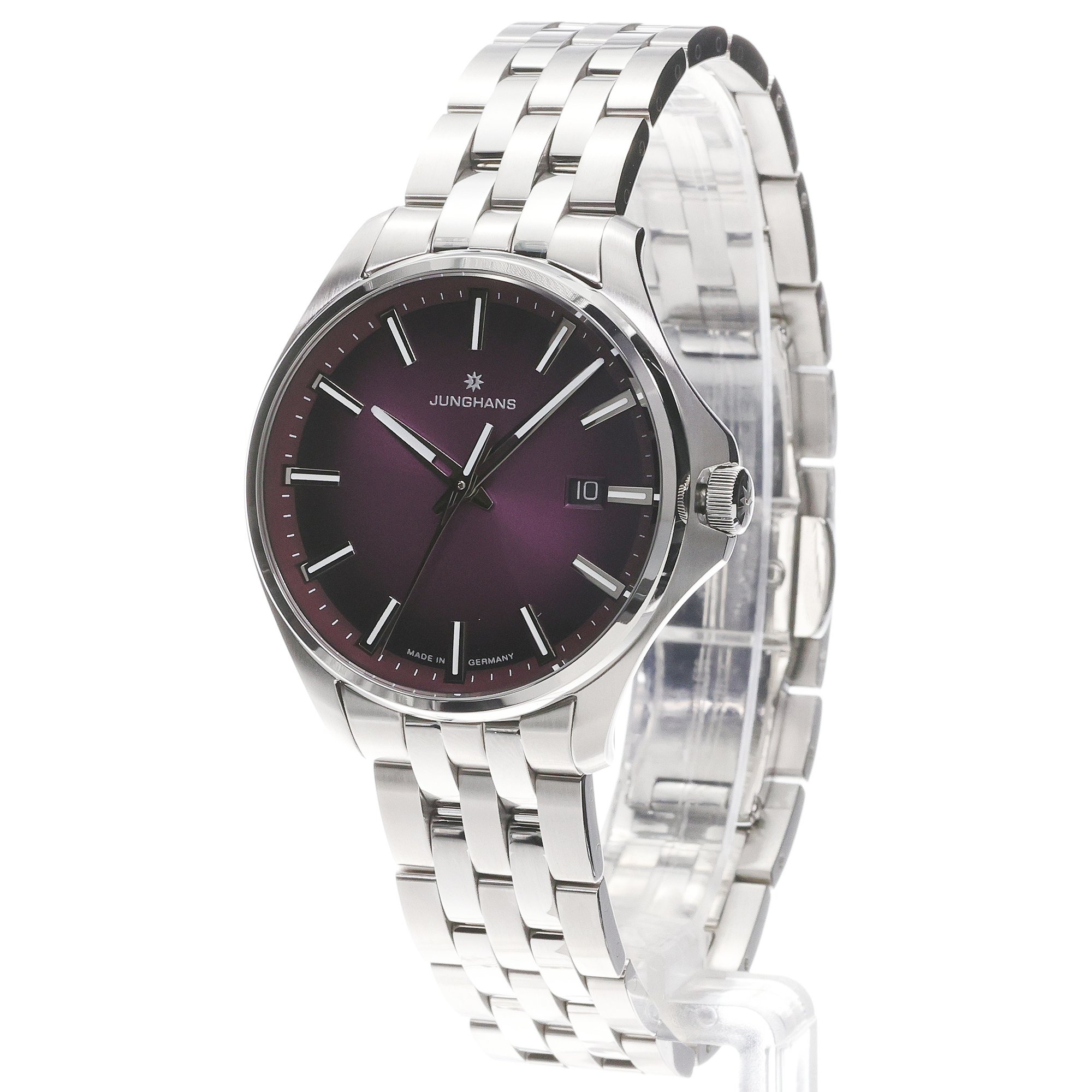 zegarek Junghans 47-453244 srebrny Meister - miniatura 2