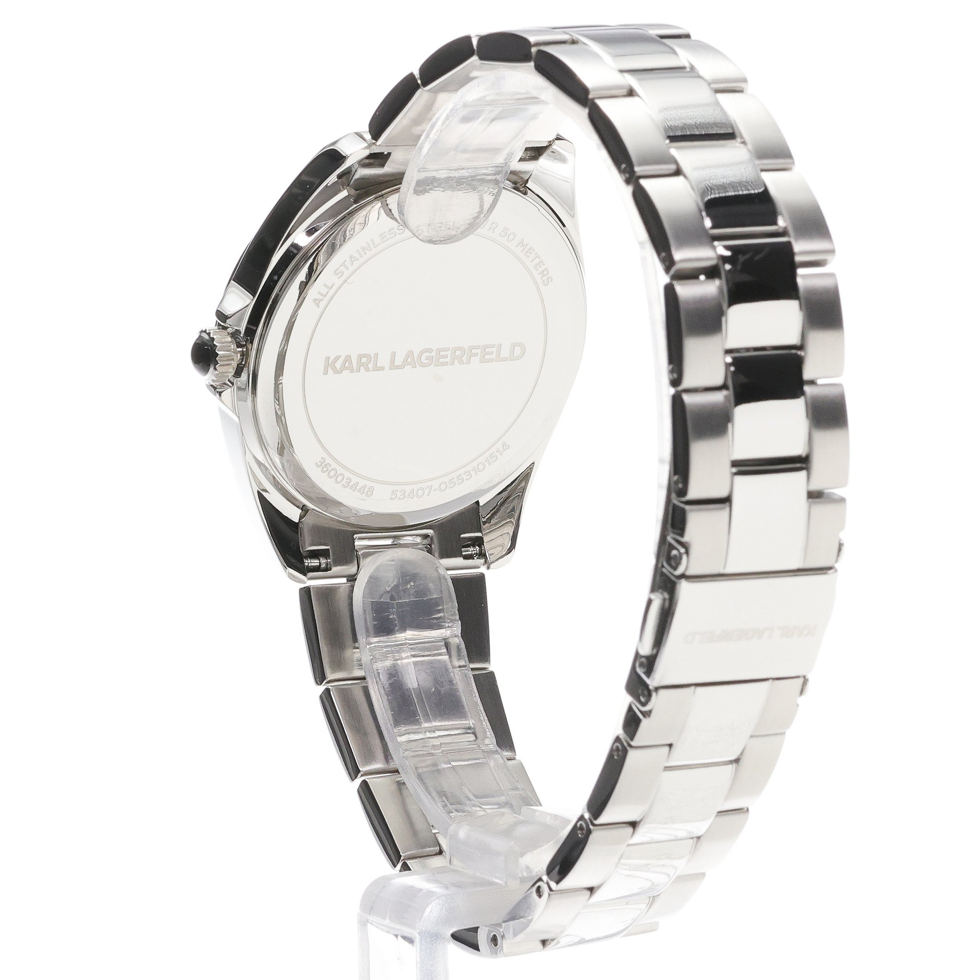 zegarek Karl Lagerfeld R0553101514 srebrny Damskie - miniatura 4