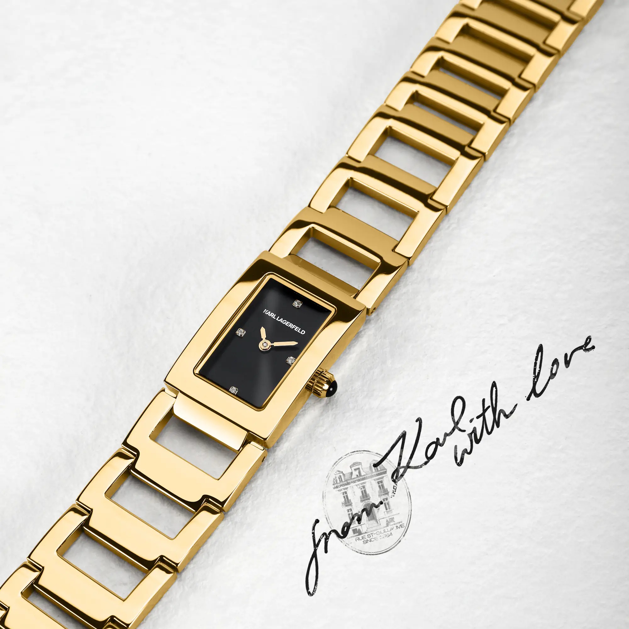 zegarek Karl Lagerfeld R0553103503 kwarcowy damski Damskie Paris