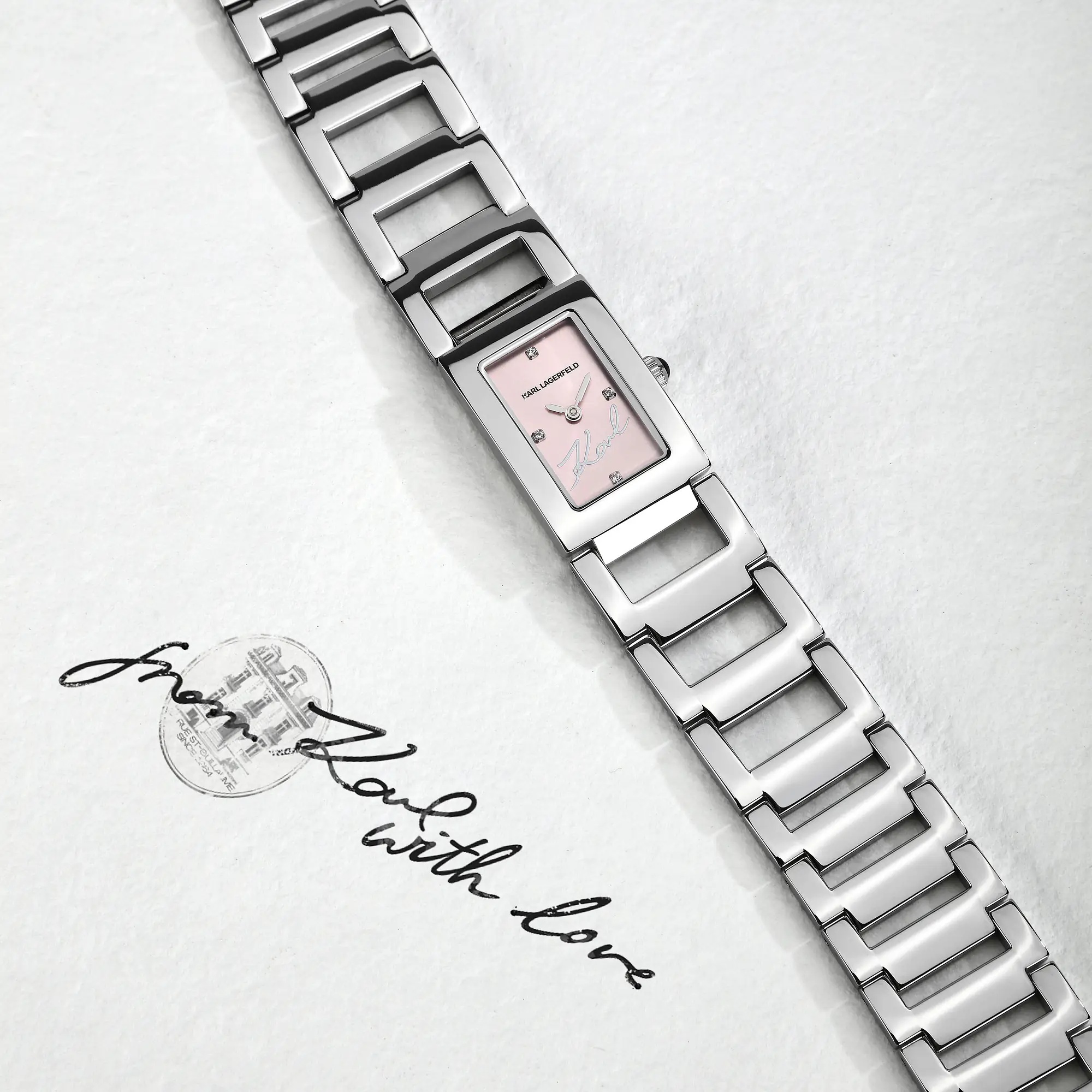 zegarek Karl Lagerfeld R0553103505 kwarcowy damski Damskie Paris - miniatura 8