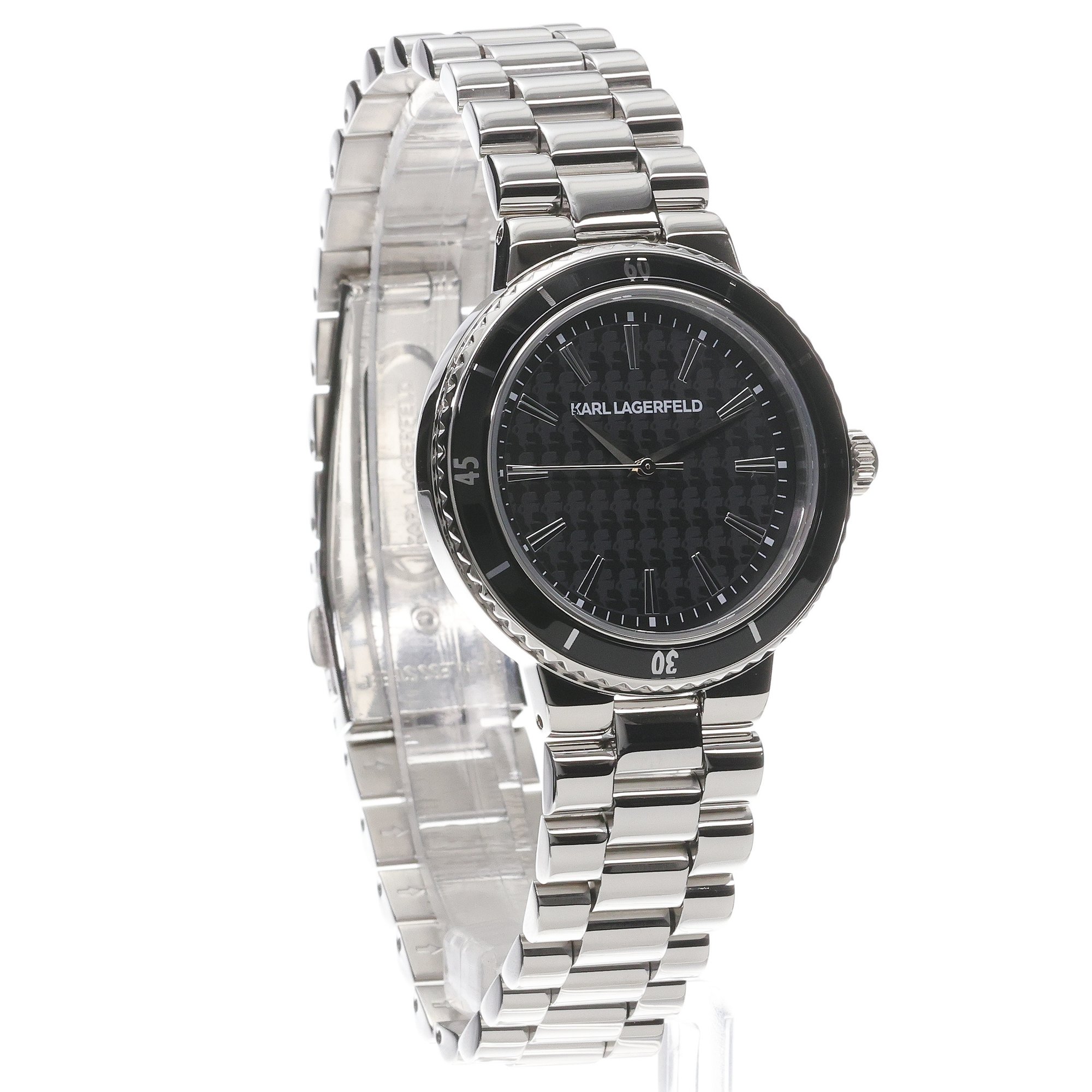zegarek Karl Lagerfeld R0553104505 srebrny Damskie