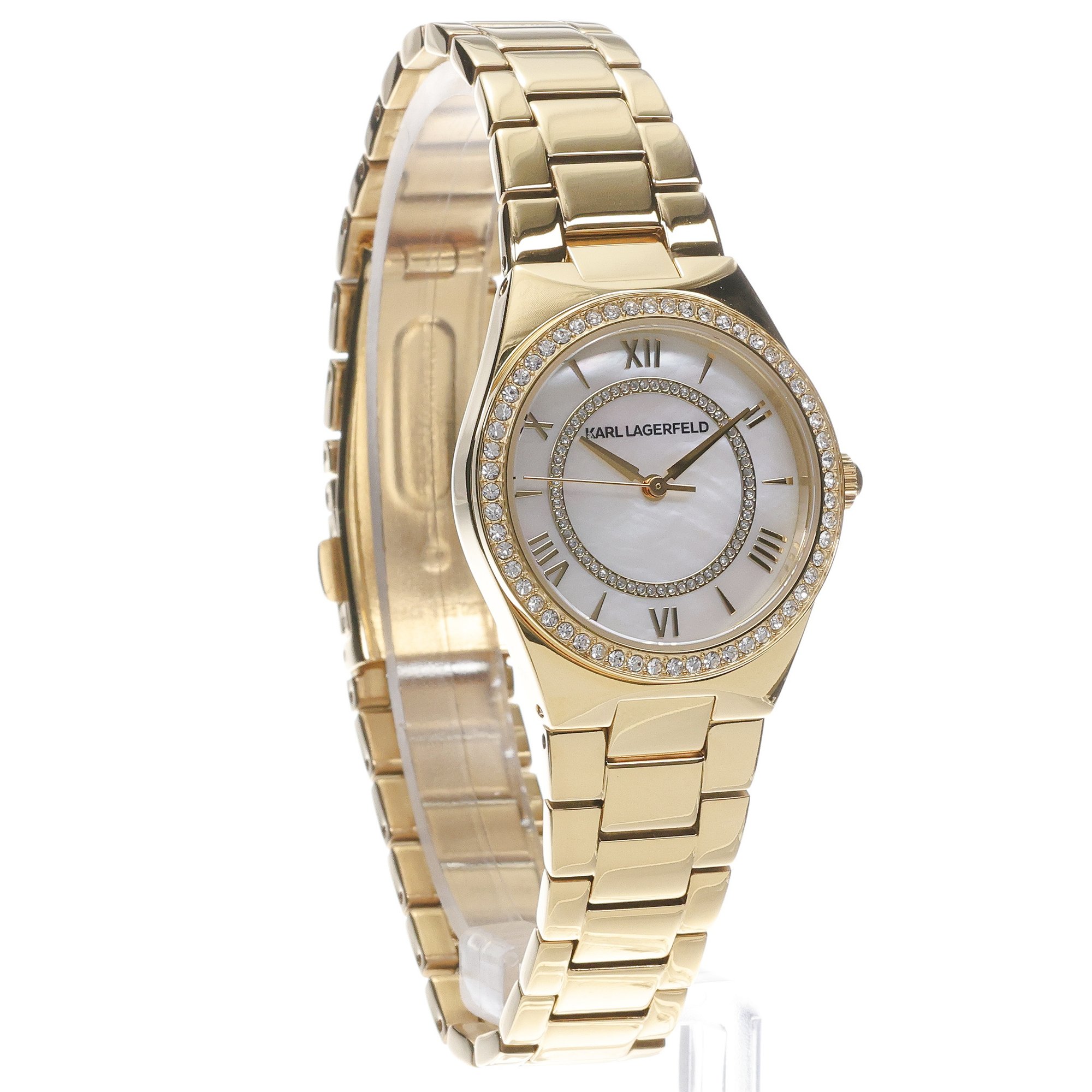 zegarek Karl Lagerfeld R0553105501 złoty Damskie