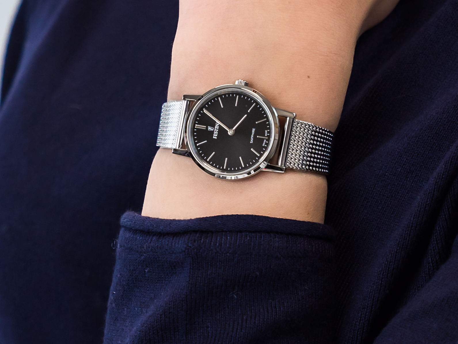 Festina F20015-3 Swiss Made zegarek klasyczny Classic - miniatura 2