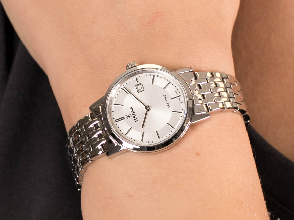 Festina F20019-1 Swiss Made zegarek klasyczny Classic - miniatura 2