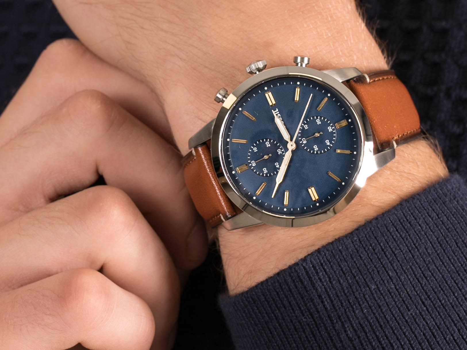 Fossil FS5279 44MM TOWNSMAN zegarek klasyczny Townsman