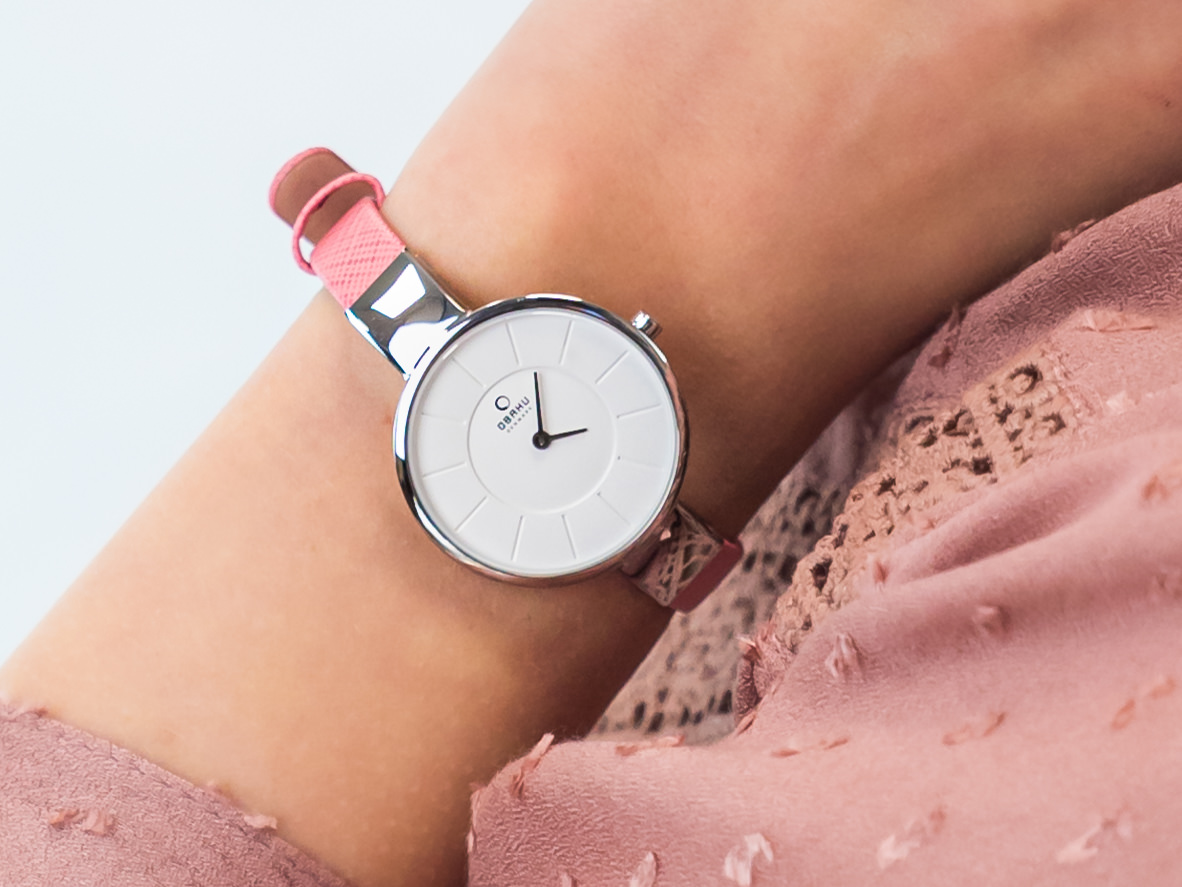 Obaku Denmark V149LCIRP zegarek klasyczny Slim