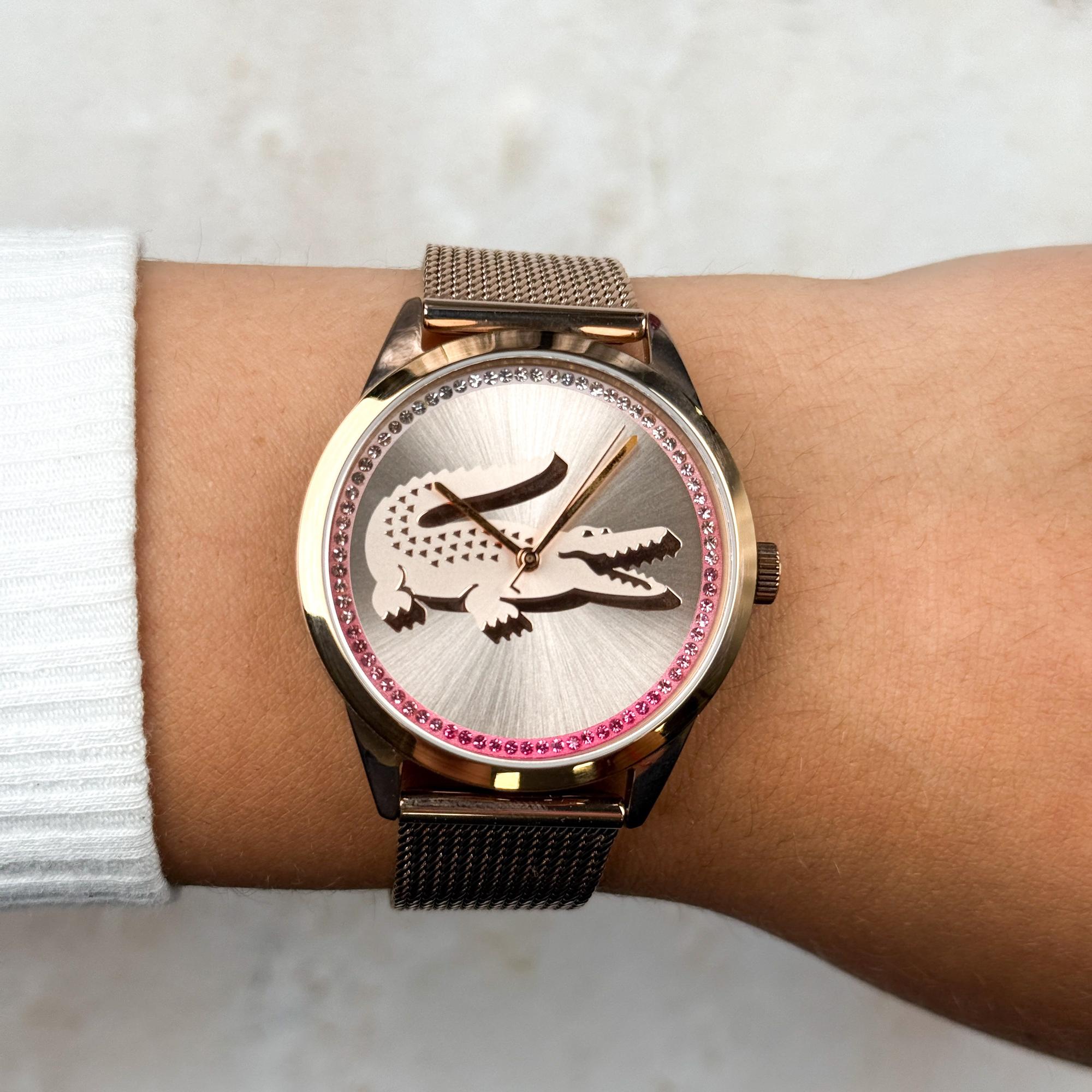 zegarek Lacoste 2001261 kwarcowy damski Damskie Ladycroc - miniatura 9