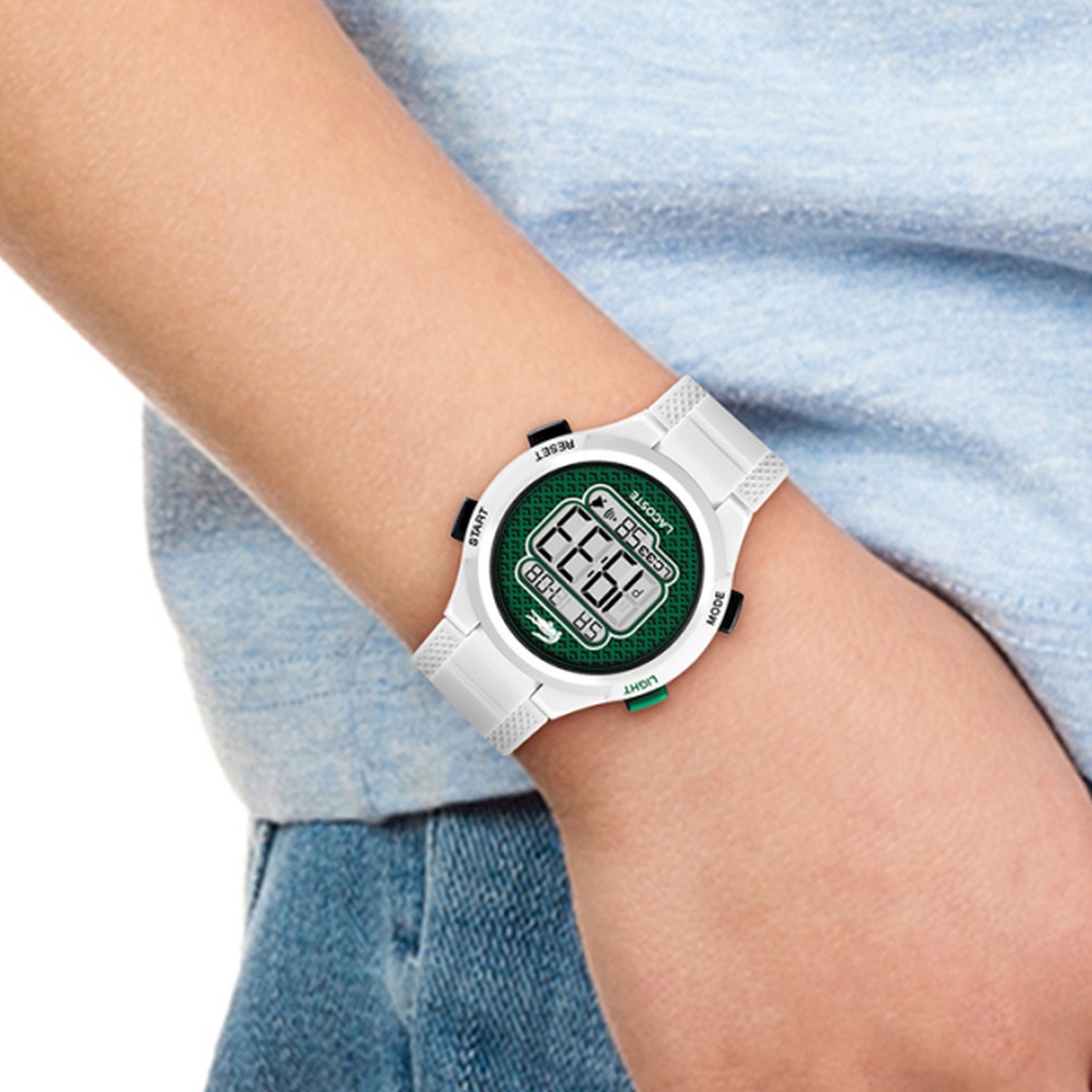 zegarek Lacoste 2030064 biały Męskie - miniatura 5