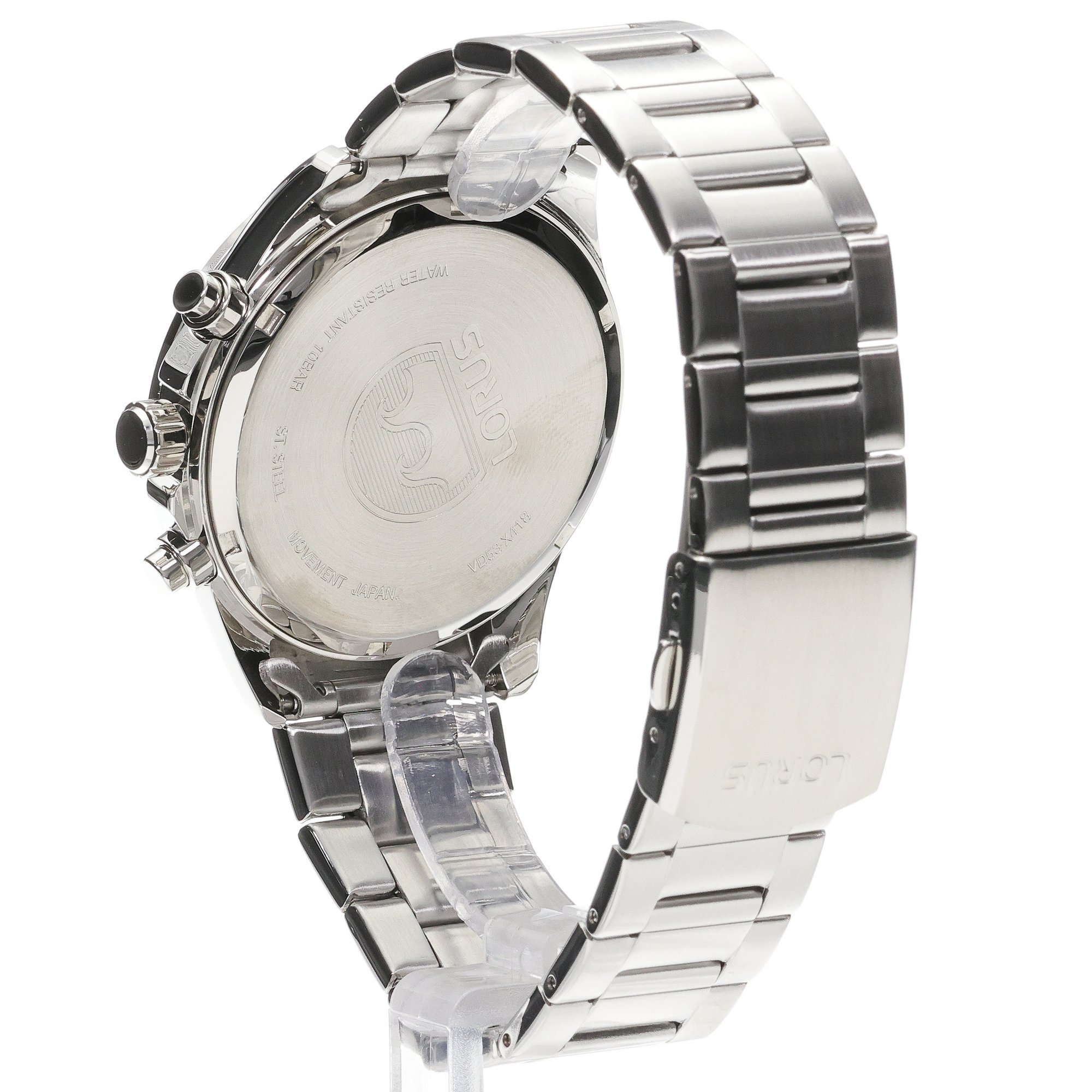 zegarek Lorus RT323LX9 kwarcowy męski Sportowe Sports Solar Chronograph - miniatura 4