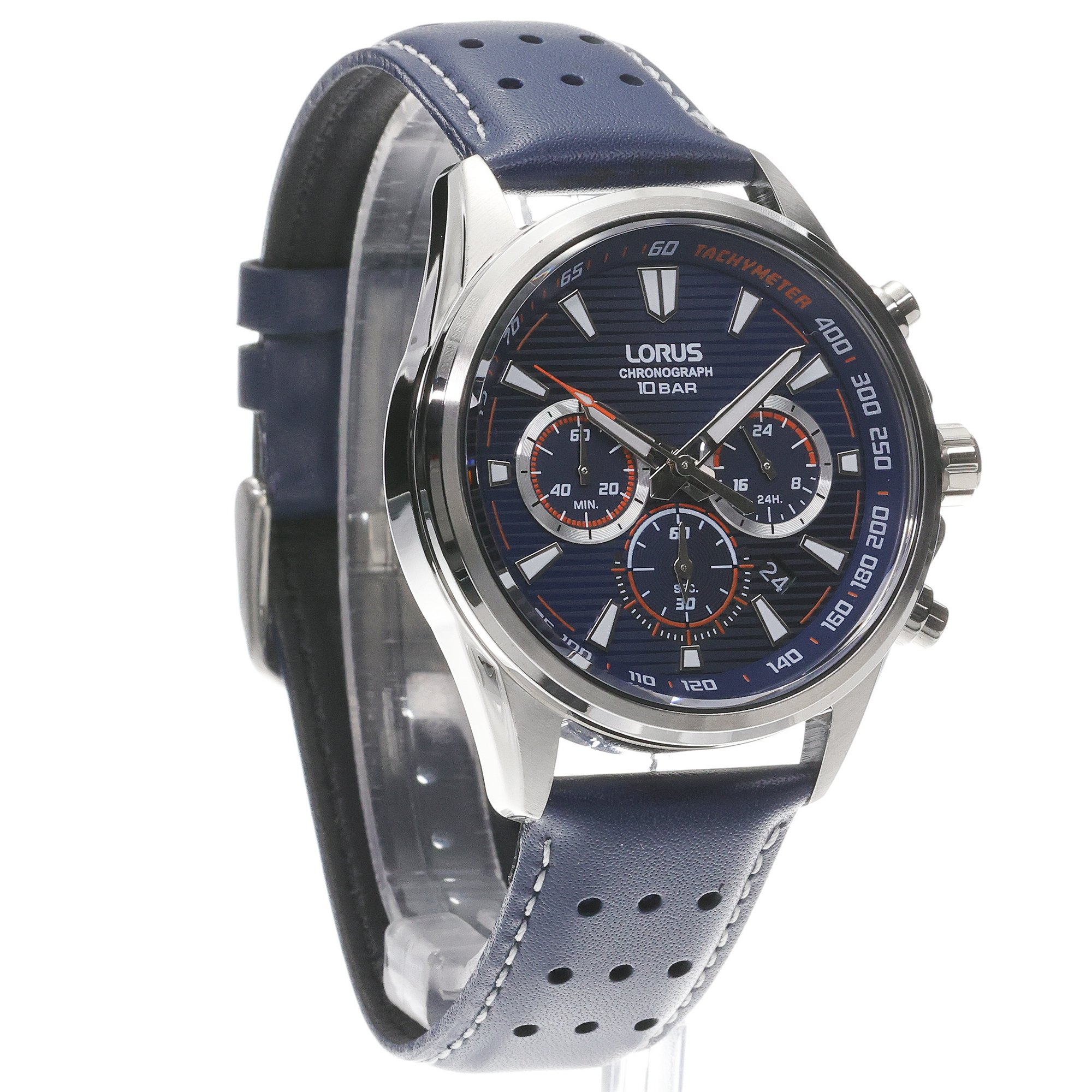 zegarek Lorus RT327LX9 Sports Solar Chronograph męski z tachometr Sportowe - miniatura 3