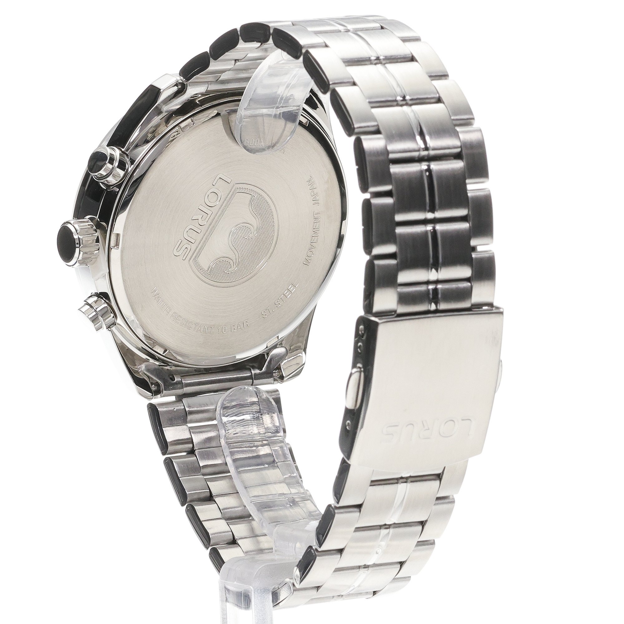 zegarek Lorus RZ619AX9 solar męski Sportowe Sports Solar Chronograph - miniatura 4