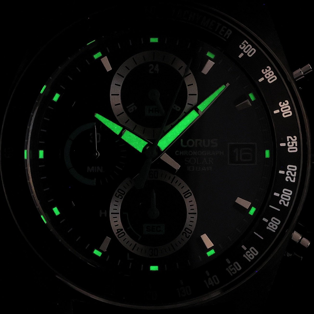 zegarek Lorus RZ623AX9 solar męski Sportowe Sports Solar Chronograph - miniatura 5