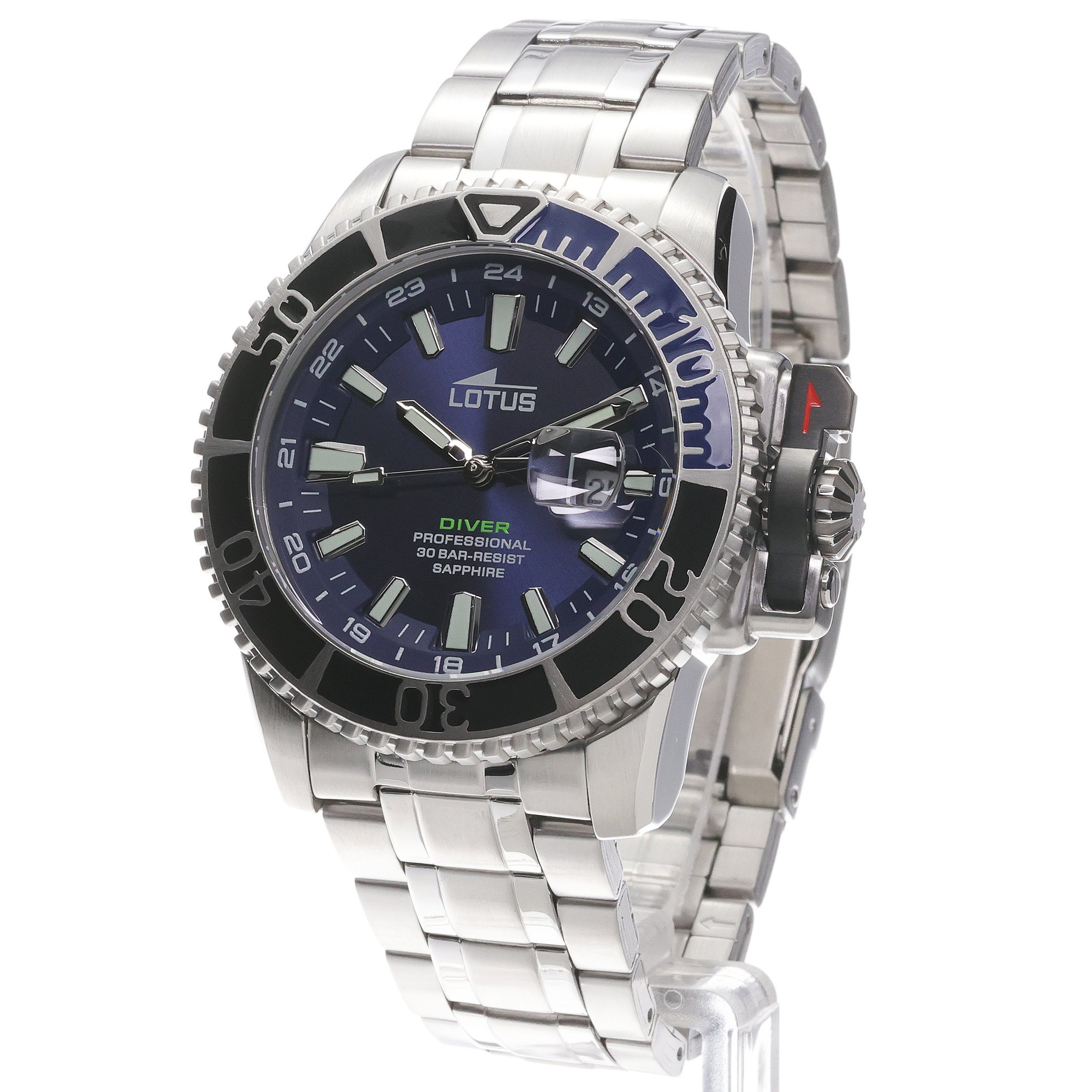 zegarek Lotus L18938-3 srebrny Diver - miniatura 2