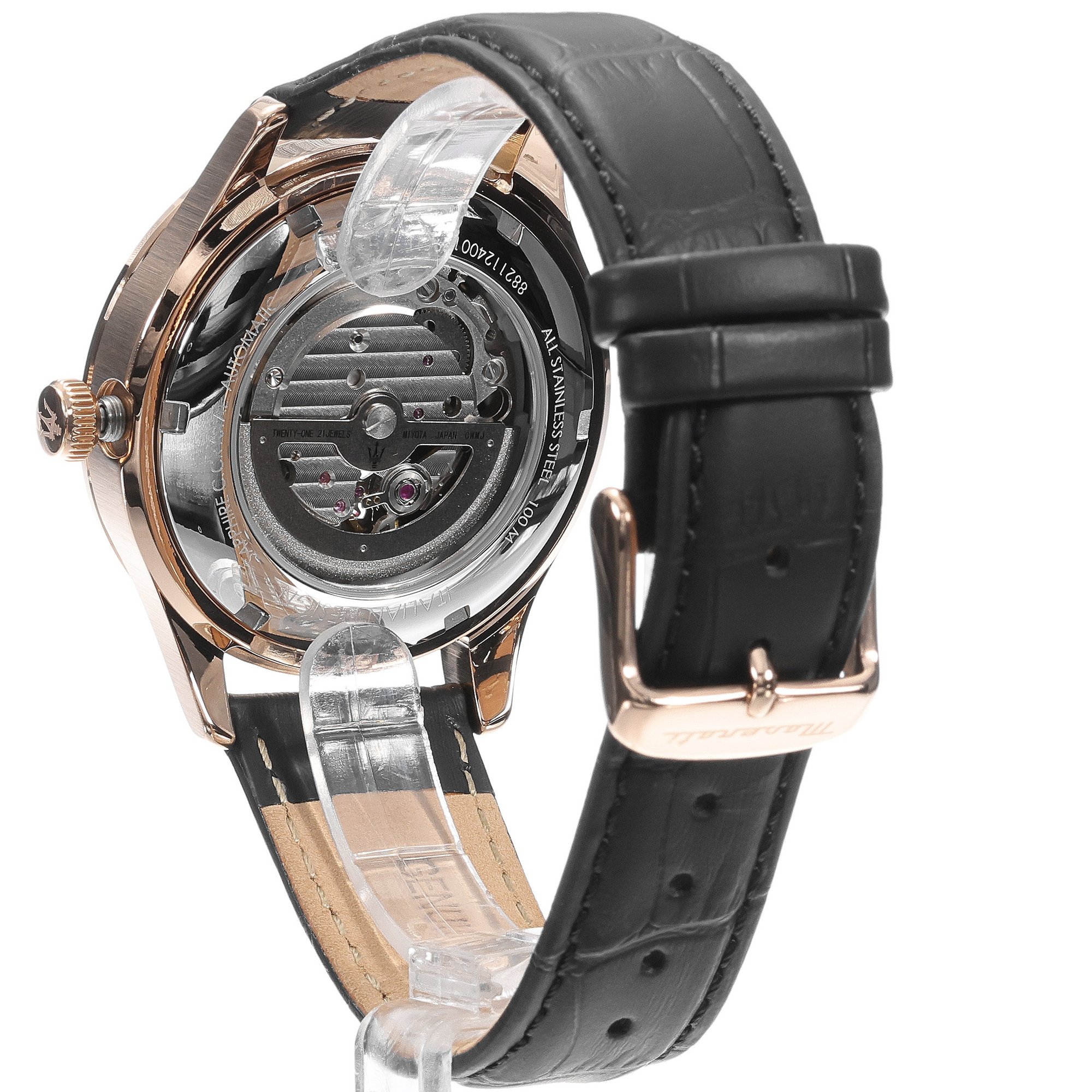 zegarek Maserati R8821124001 automatyczny męski Sorpasso Sorpasso Open Heart Automatic