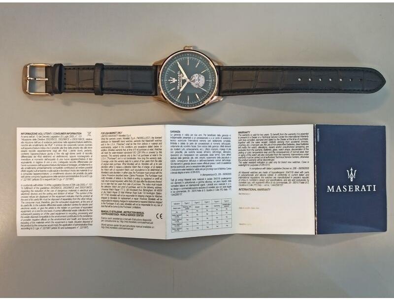 zegarek Maserati R8821124001 Sorpasso Open Heart Automatic Sorpasso szafirowe