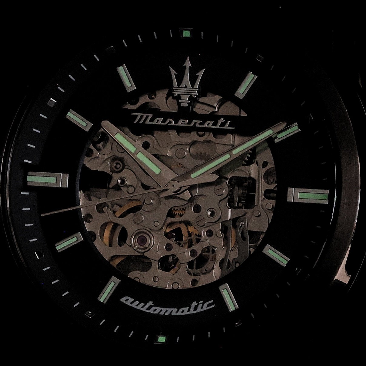 zegarek Maserati R8823121002 Successo Skeleton Automatic Successo mineralne - miniatura 5