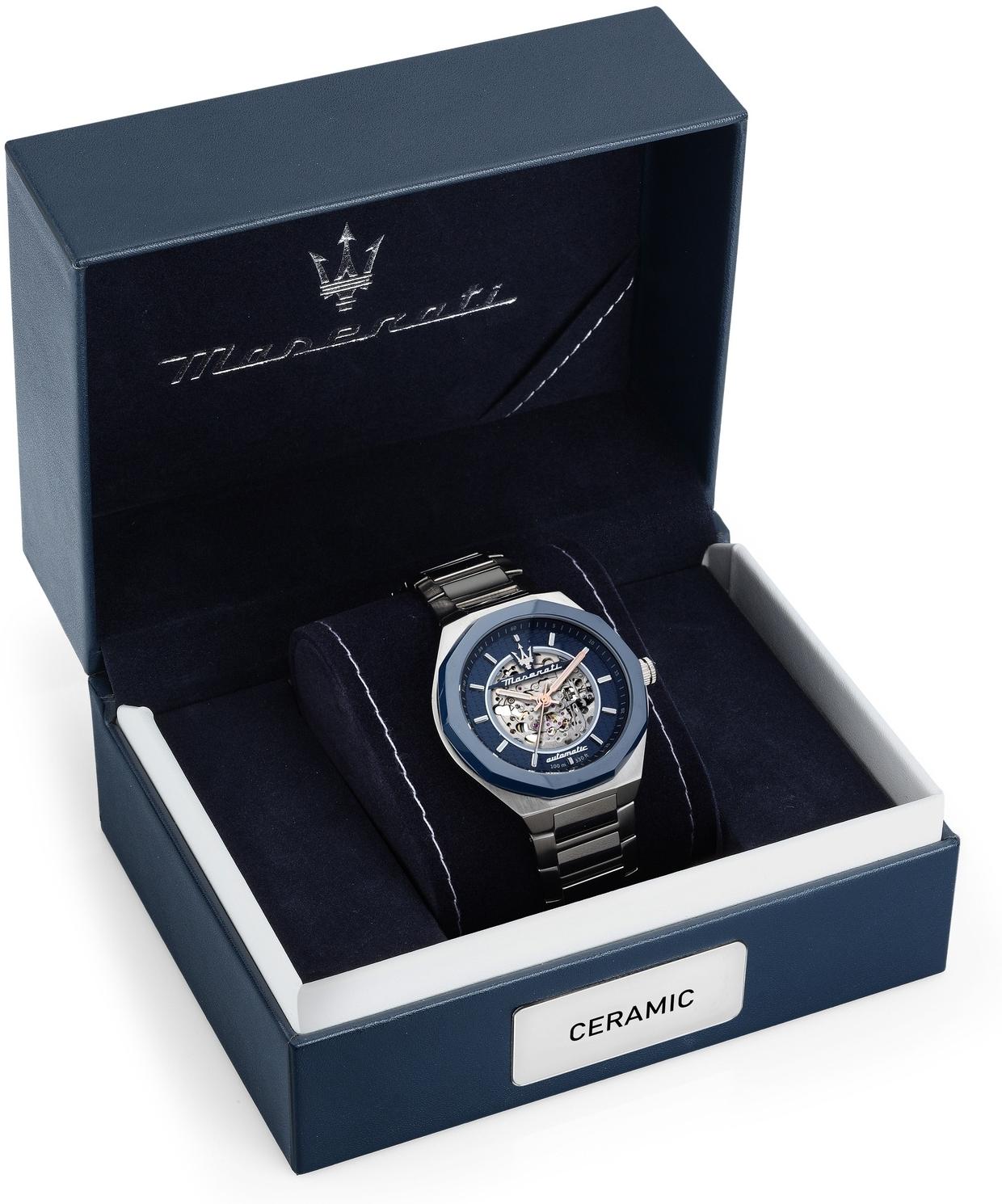zegarek Maserati R8823142004 srebrny Stile - miniatura 7