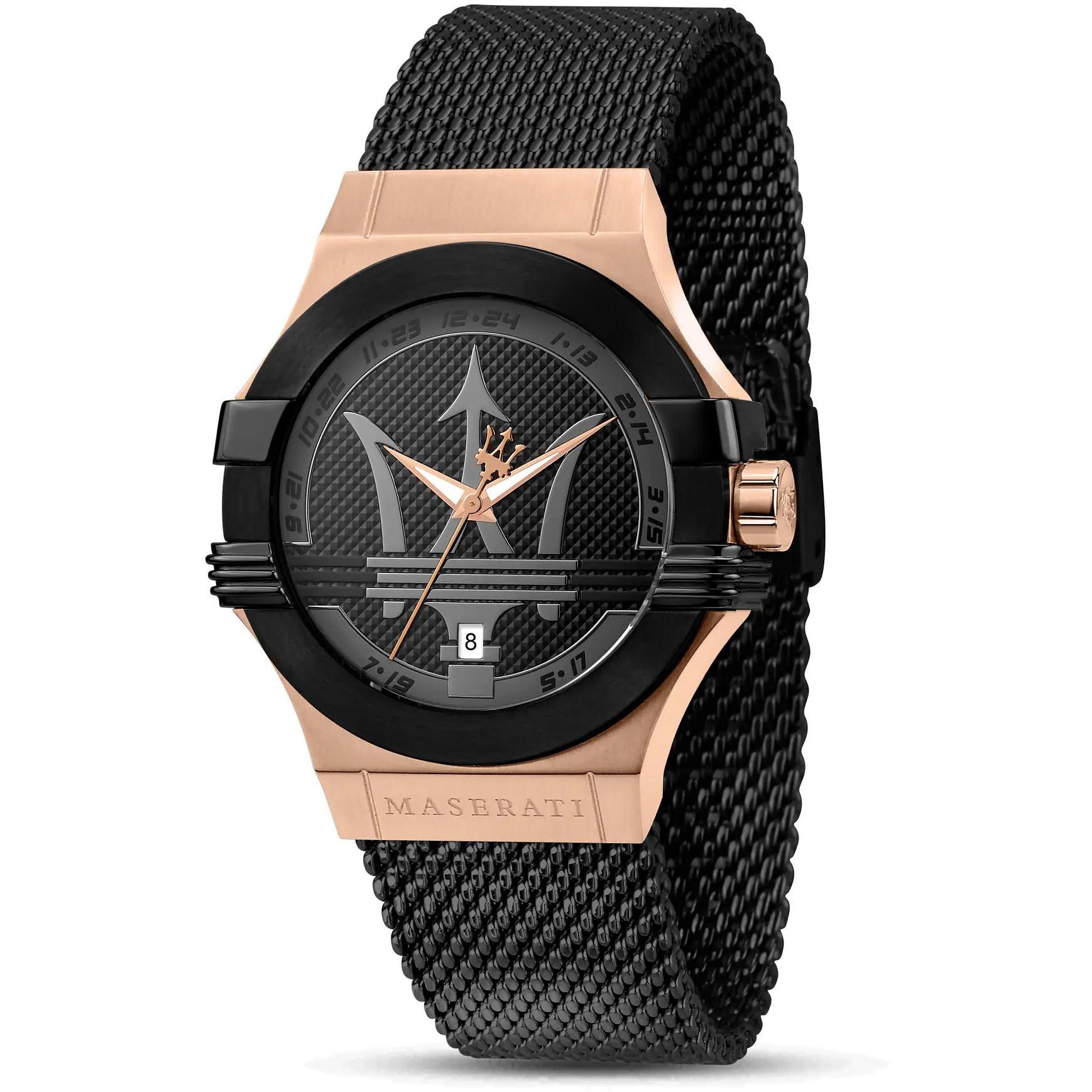 zegarek Maserati R8853108010 czarny Potenza