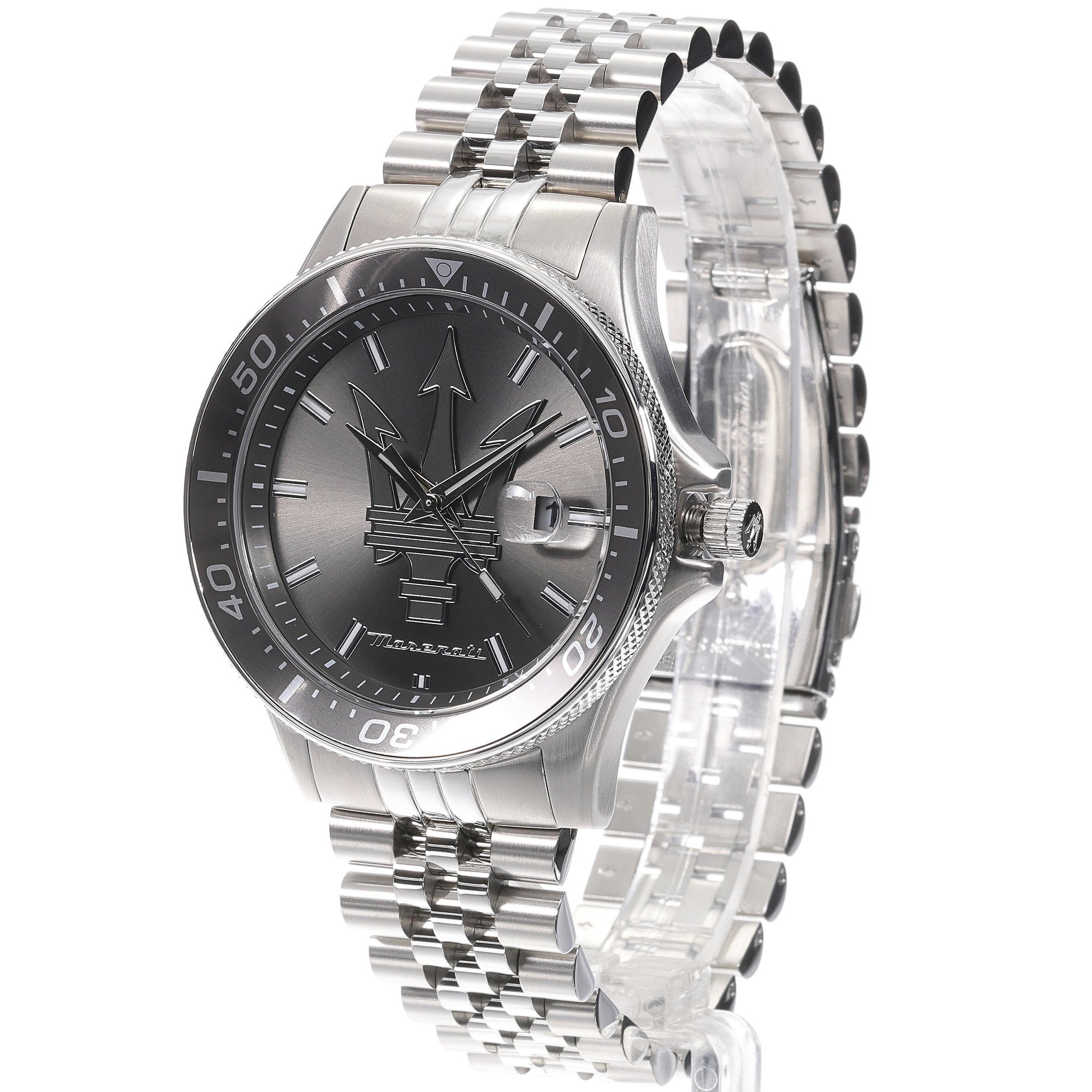 zegarek Maserati R8853140010 srebrny Sfida