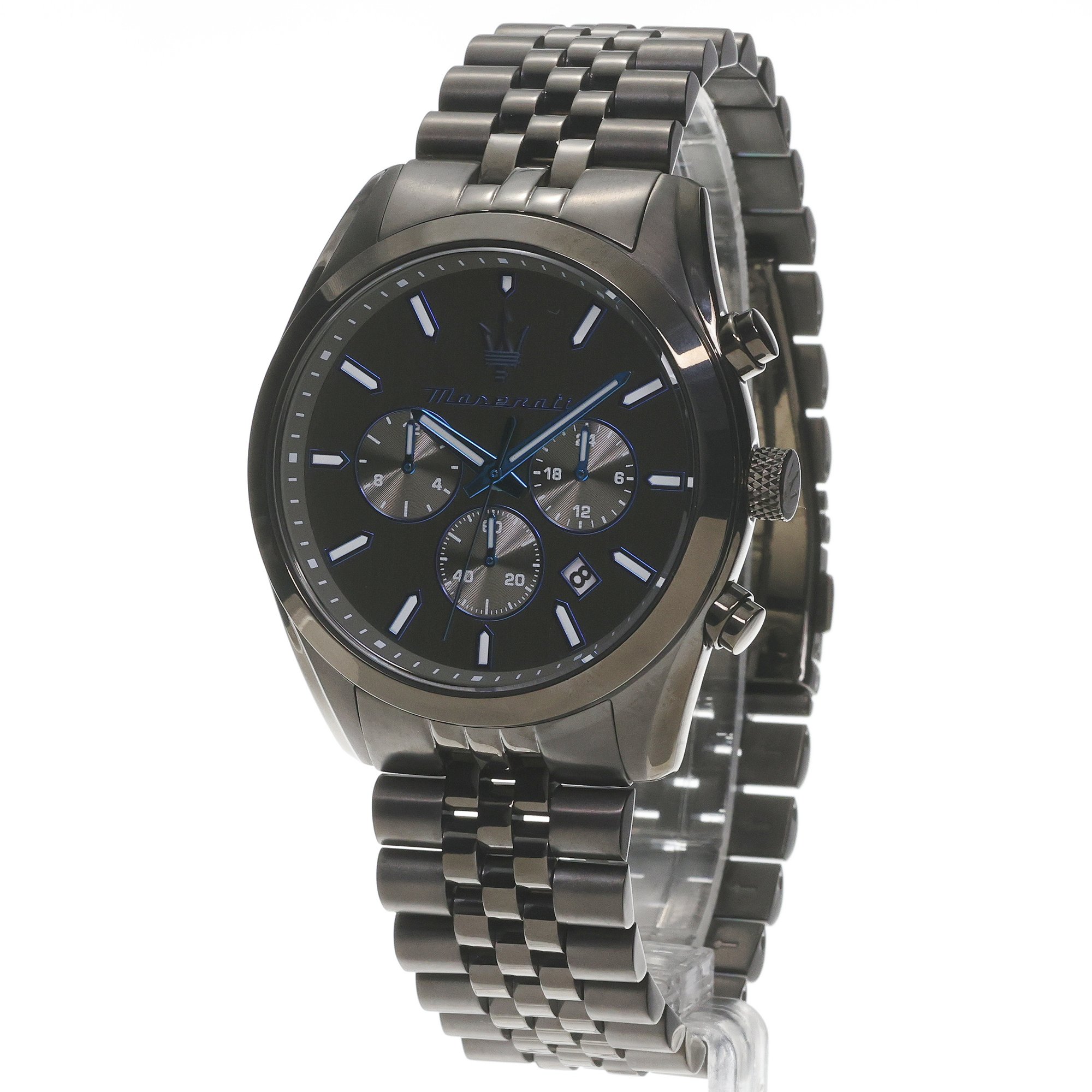 zegarek Maserati R8853154002 szary Dark Edition