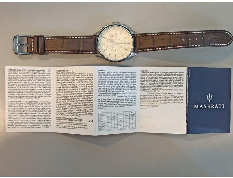 zegarek Maserati R8871624010 Sorpasso Chronograph Sorpasso mineralne