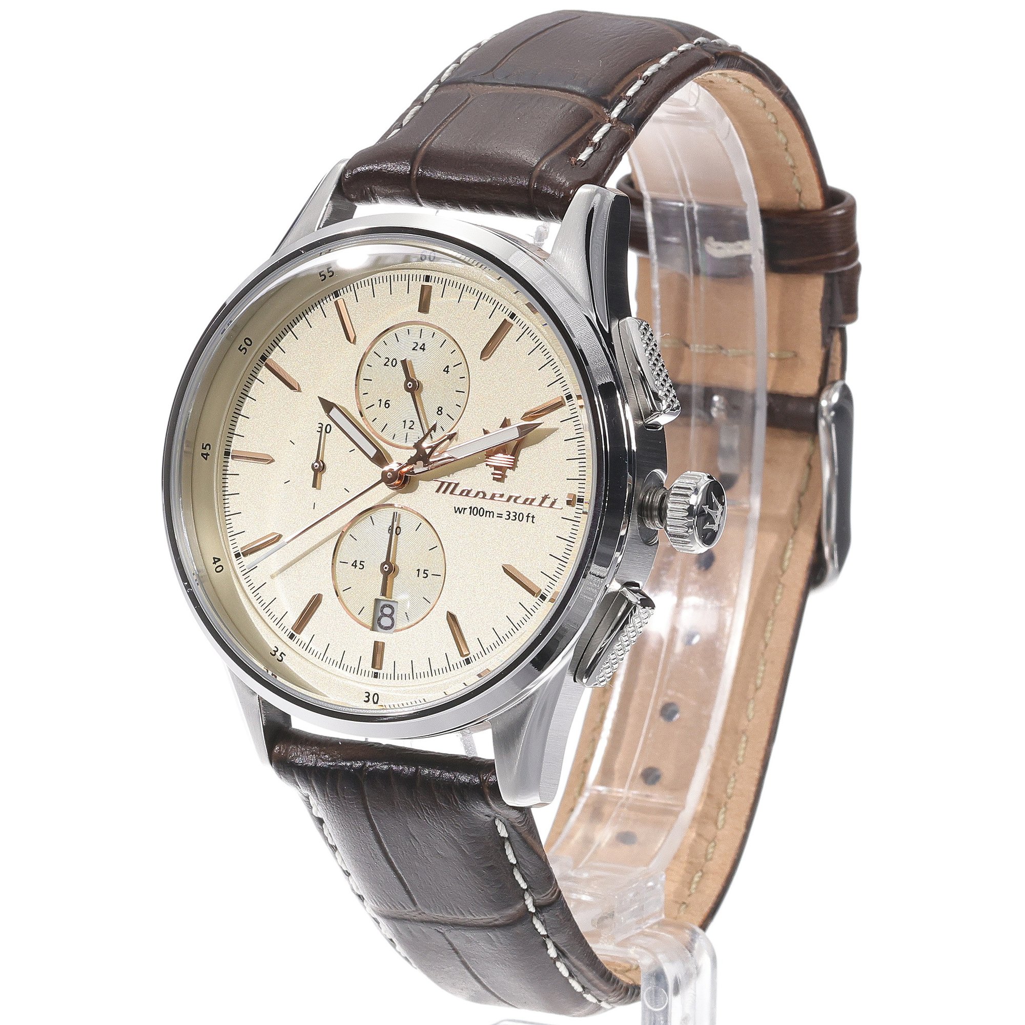 zegarek Maserati R8871624010 srebrny Sorpasso