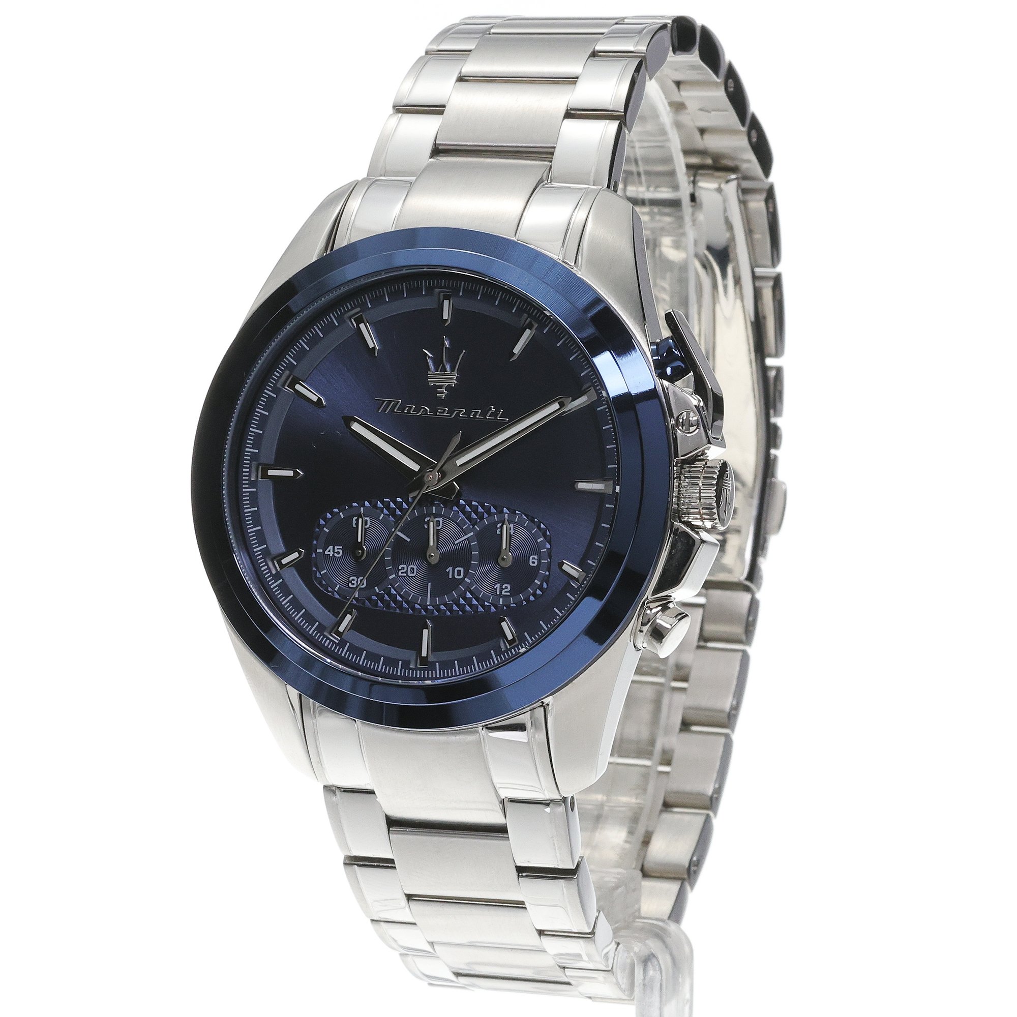zegarek Maserati R8873612067 srebrny Traguardo