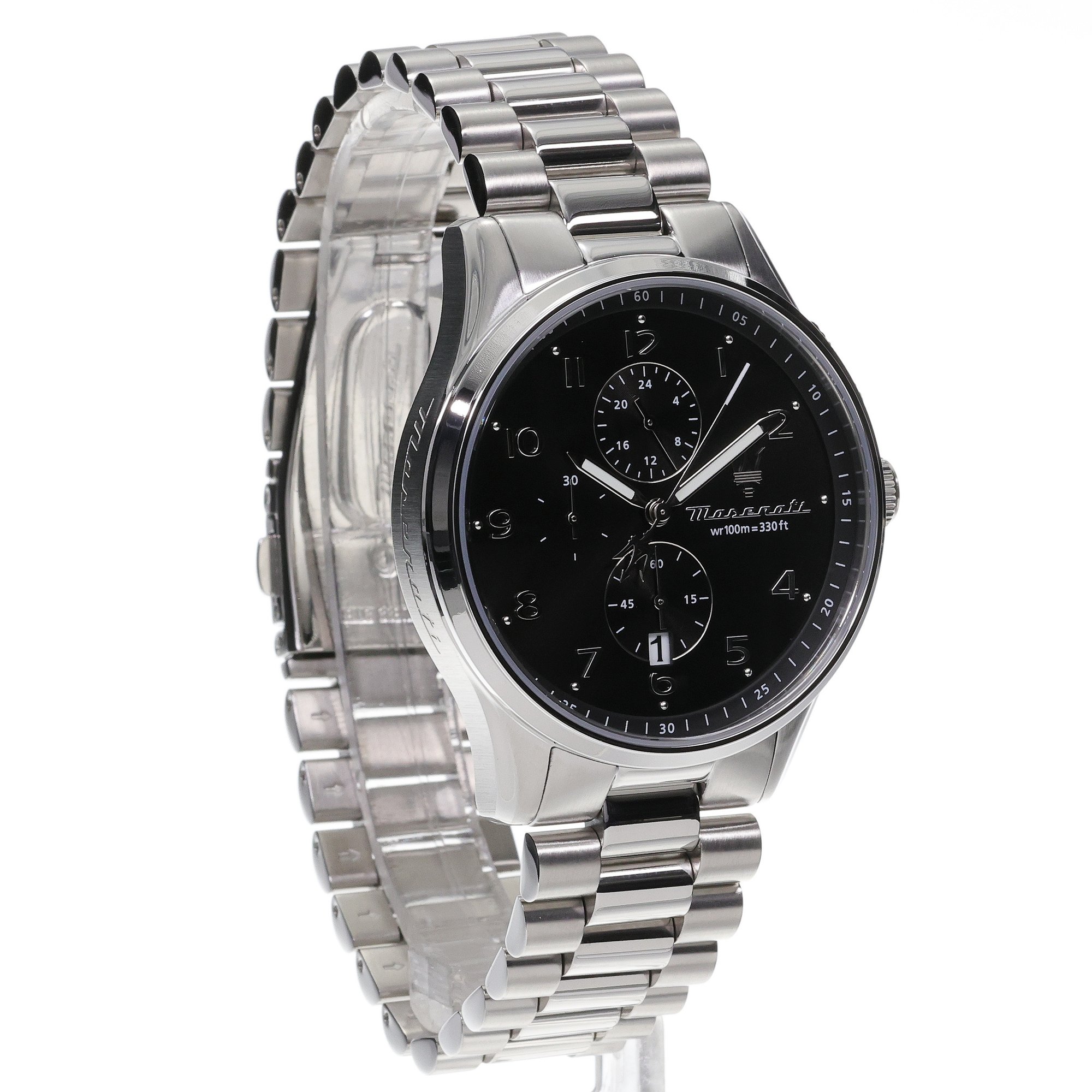 zegarek Maserati R8873624007 kwarcowy męski Sorpasso Chronograph - miniatura 3
