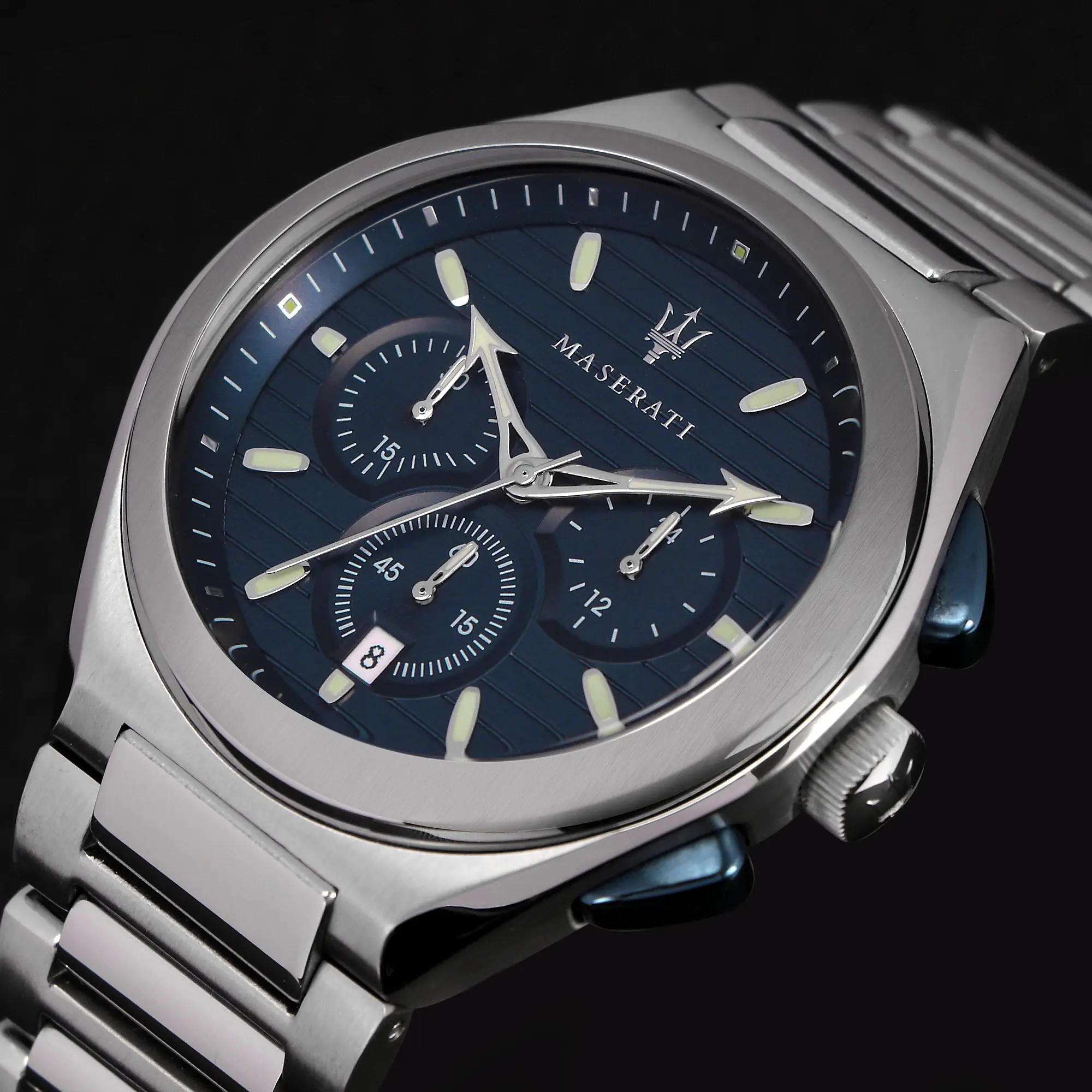 zegarek Maserati R8873639001 kwarcowy męski Triconic - miniatura 5