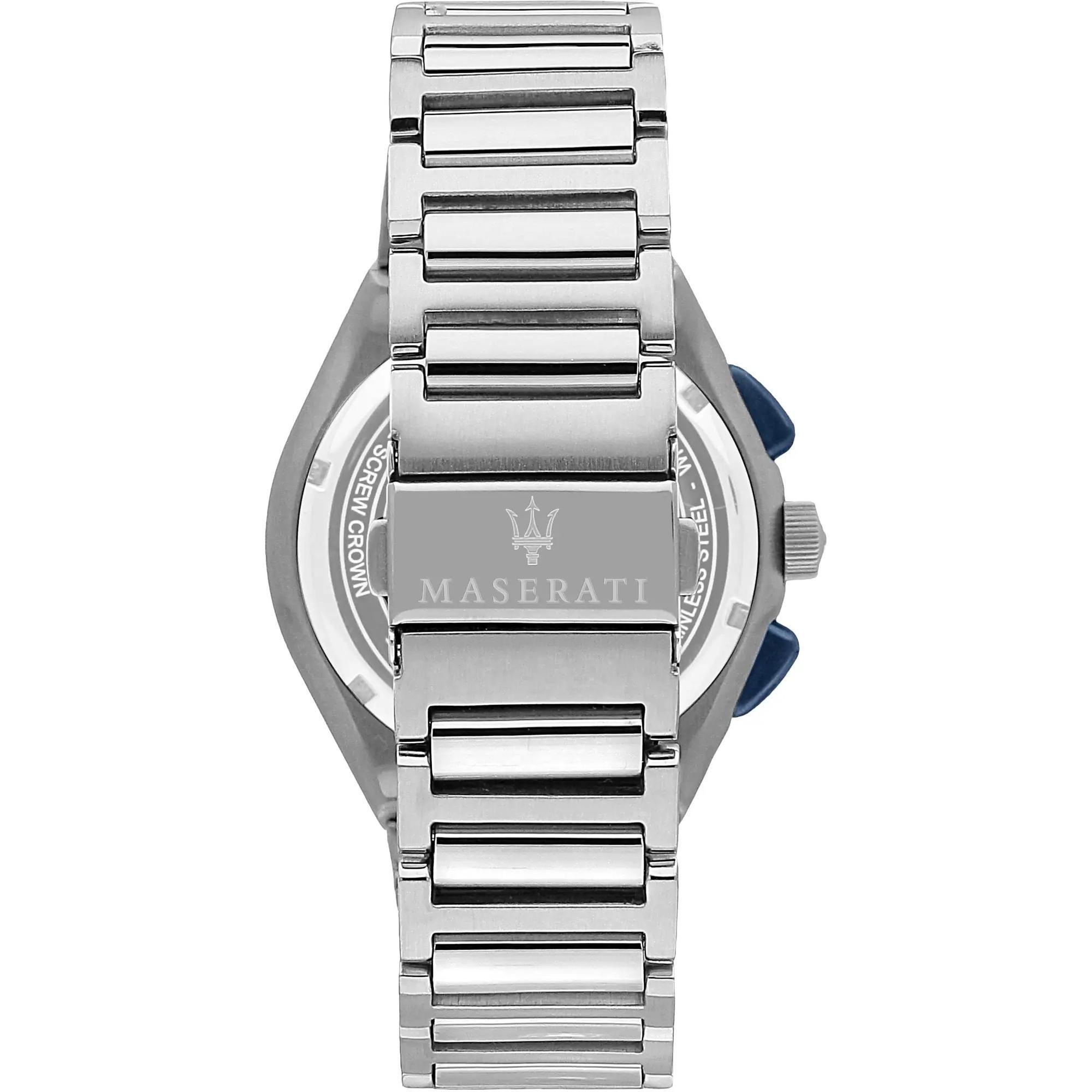 zegarek Maserati R8873639001 męski z chronograf Triconic - miniatura 3
