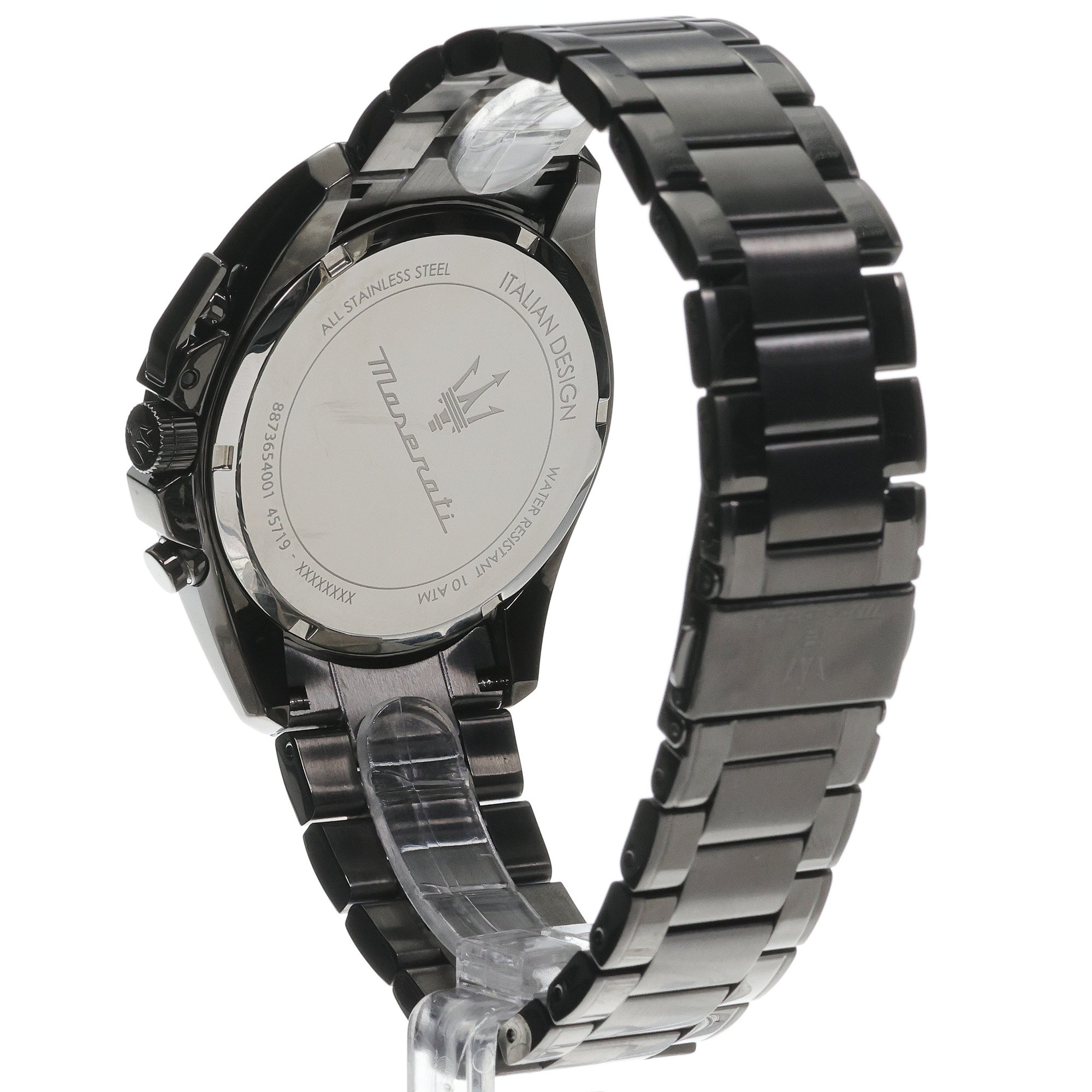 zegarek Maserati R8873654001 kwarcowy męski Dark Edition Dark Edition Chronograph - miniatura 4
