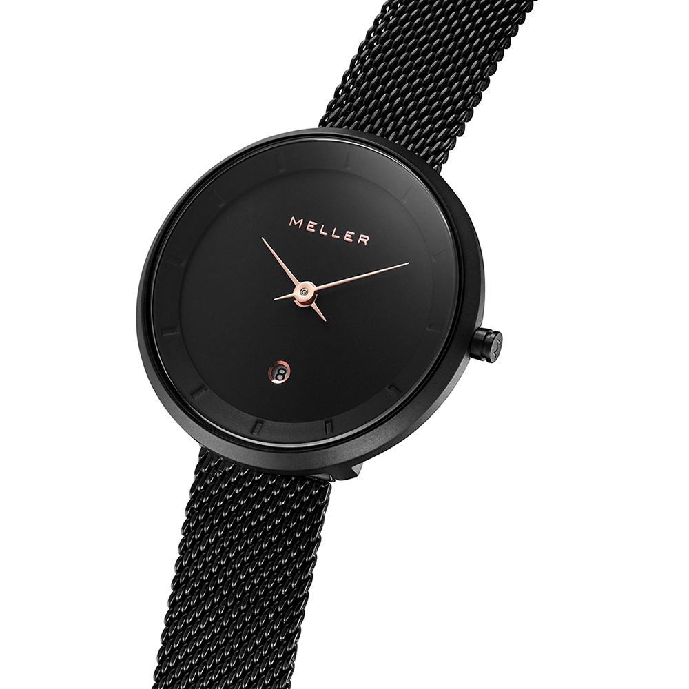 Meller W5NN-2BLACK Niara Baki Black Niara klasyczny zegarek czarny