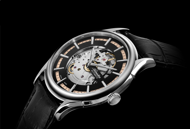 Adriatica A2804.5214RAS zegarek srebrny klasyczny Automatic pasek
