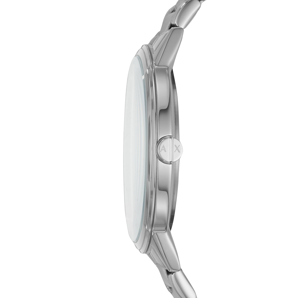 Armani Exchange AX2700 zegarek srebrny klasyczny Fashion bransoleta