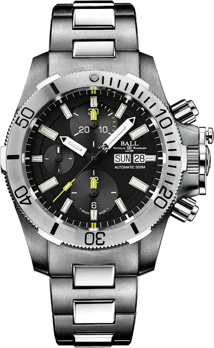 Ball DC2276A-SJ-BK Engineer Hydrocarbon SUBMARINE WARFARE CHRONOGRAPH
