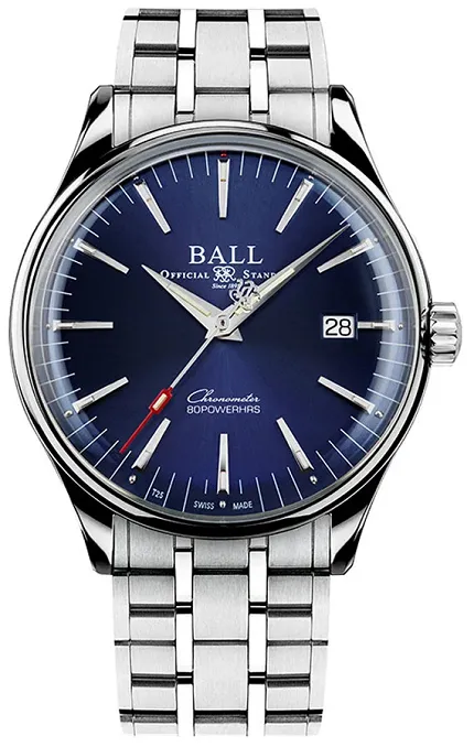Ball NM3280D-S1CJ-BE Trainmaster Trainmaster Manufacture 80 Hours Automatic Chronometer - zdjęcie 1