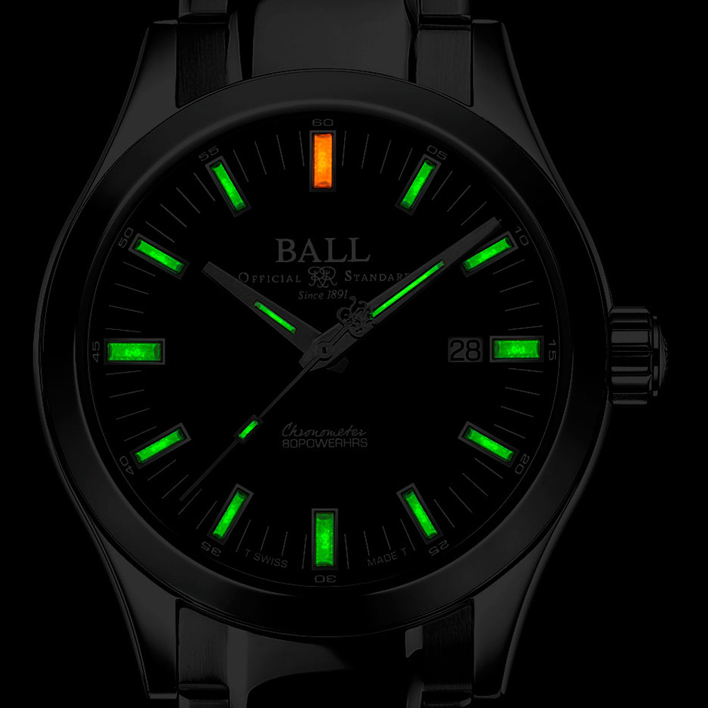 zegarek Ball NM2128C-S1C-BE srebrny Engineer M