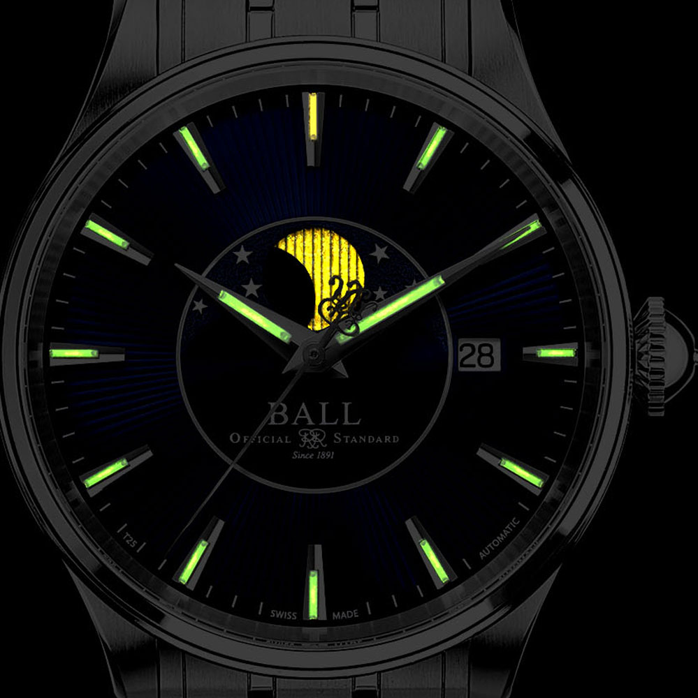 Ball NM3082D-LLJ-BE zegarek męski Trainmaster
