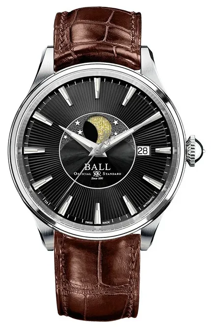 Ball NM3082D-LLJ-BK Trainmaster Trainmaster Moon Phase Automatic - zdjęcie 1
