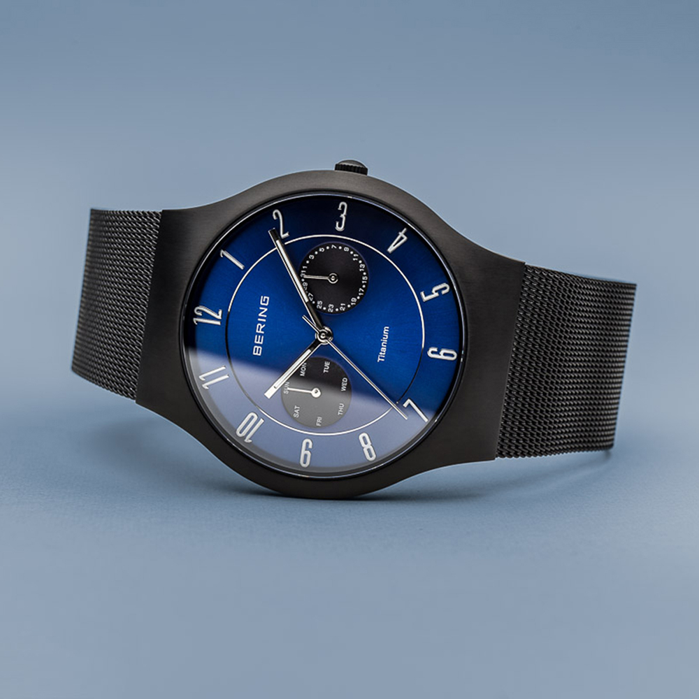 Bering 11939-078 męski zegarek Titanium bransoleta