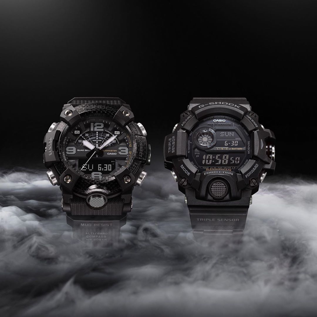 G-Shock GW-9400-1BER zegarek G-SHOCK Master of G z barometr